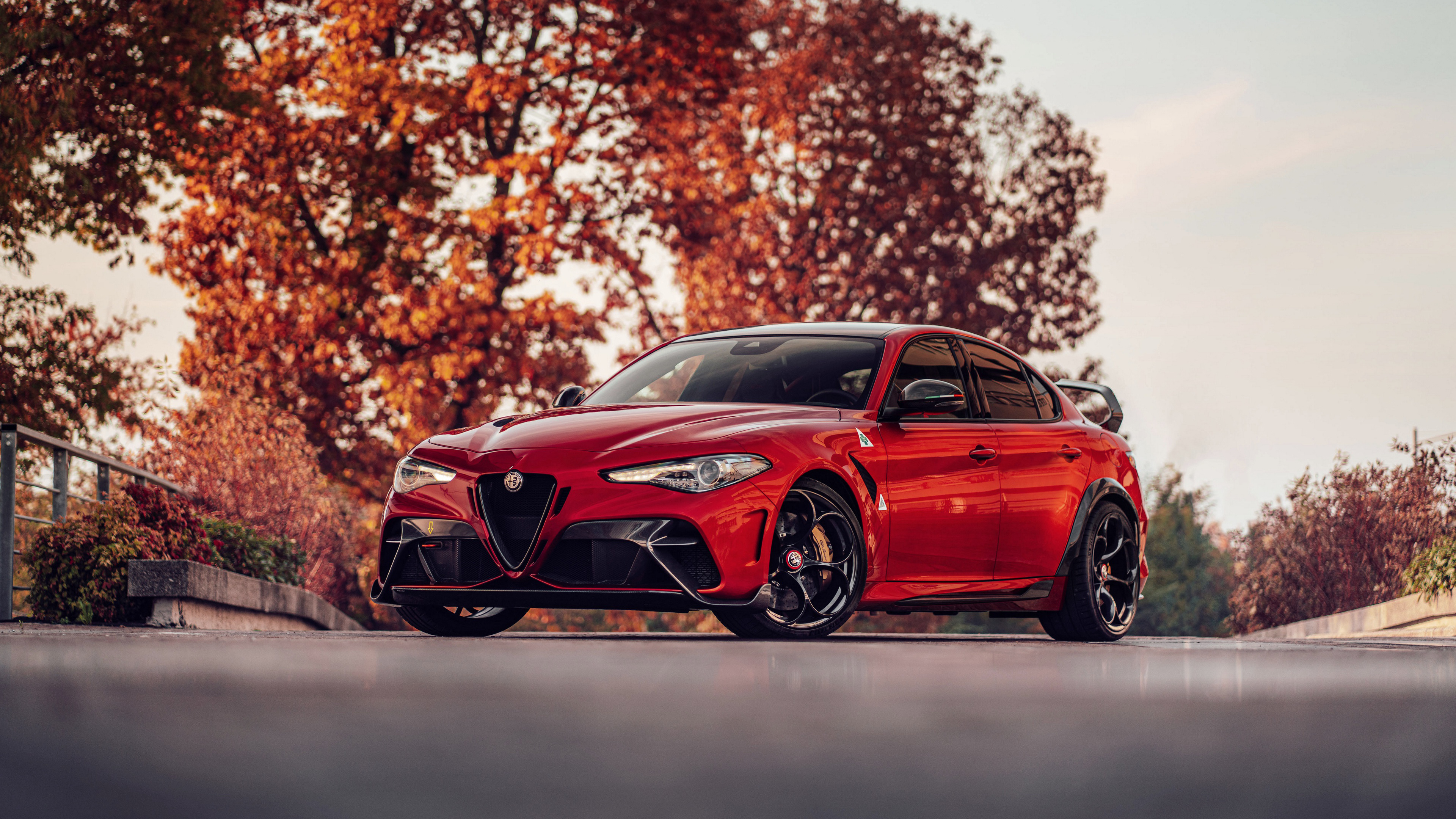 Giulia GTA Sedan, Alfa Romeo Wallpaper, 3840x2160 4K Desktop