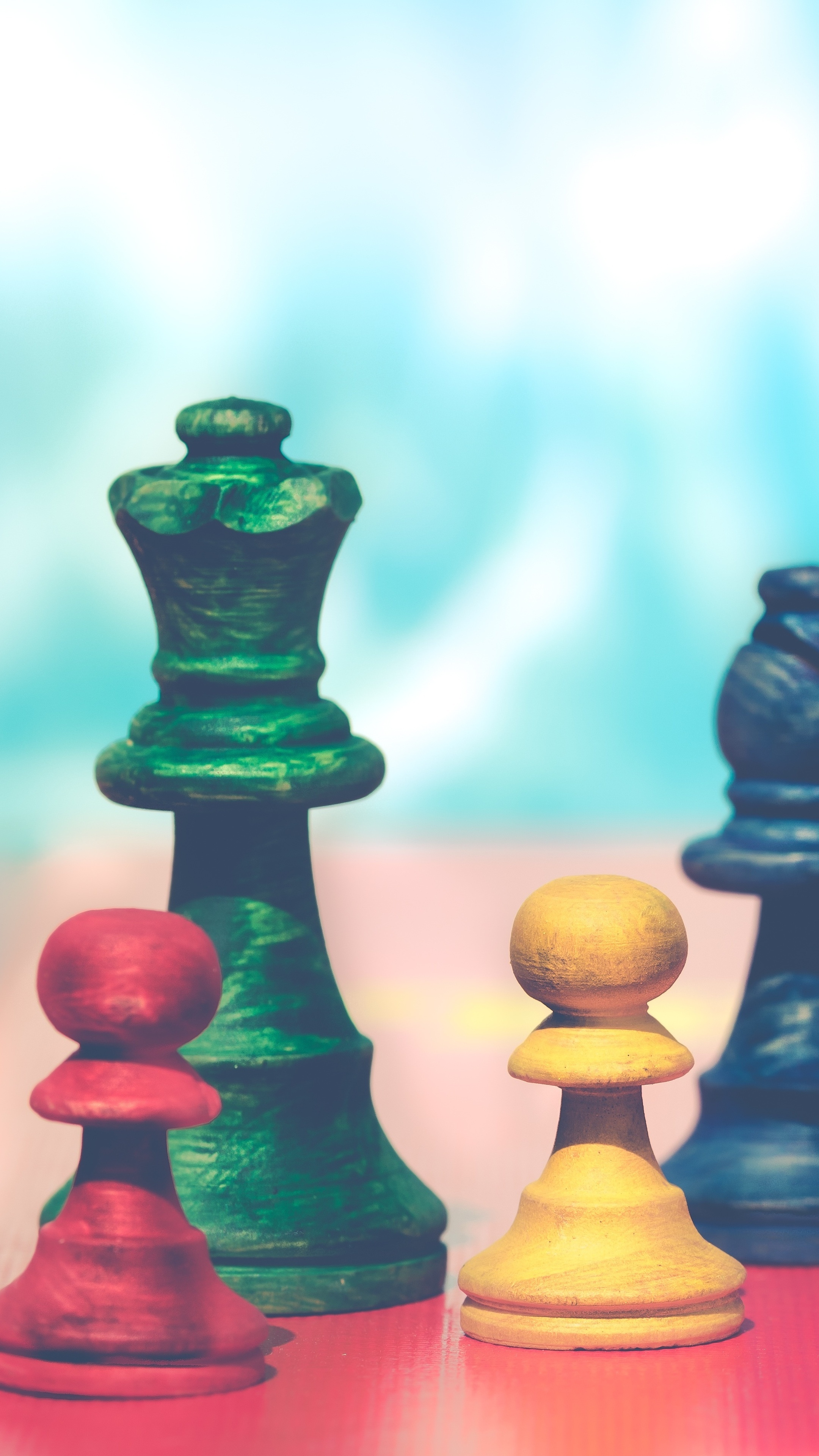 Chess figures, 5K Sony Xperia, HD 4K wallpapers, Backgrounds, 2160x3840 4K Phone
