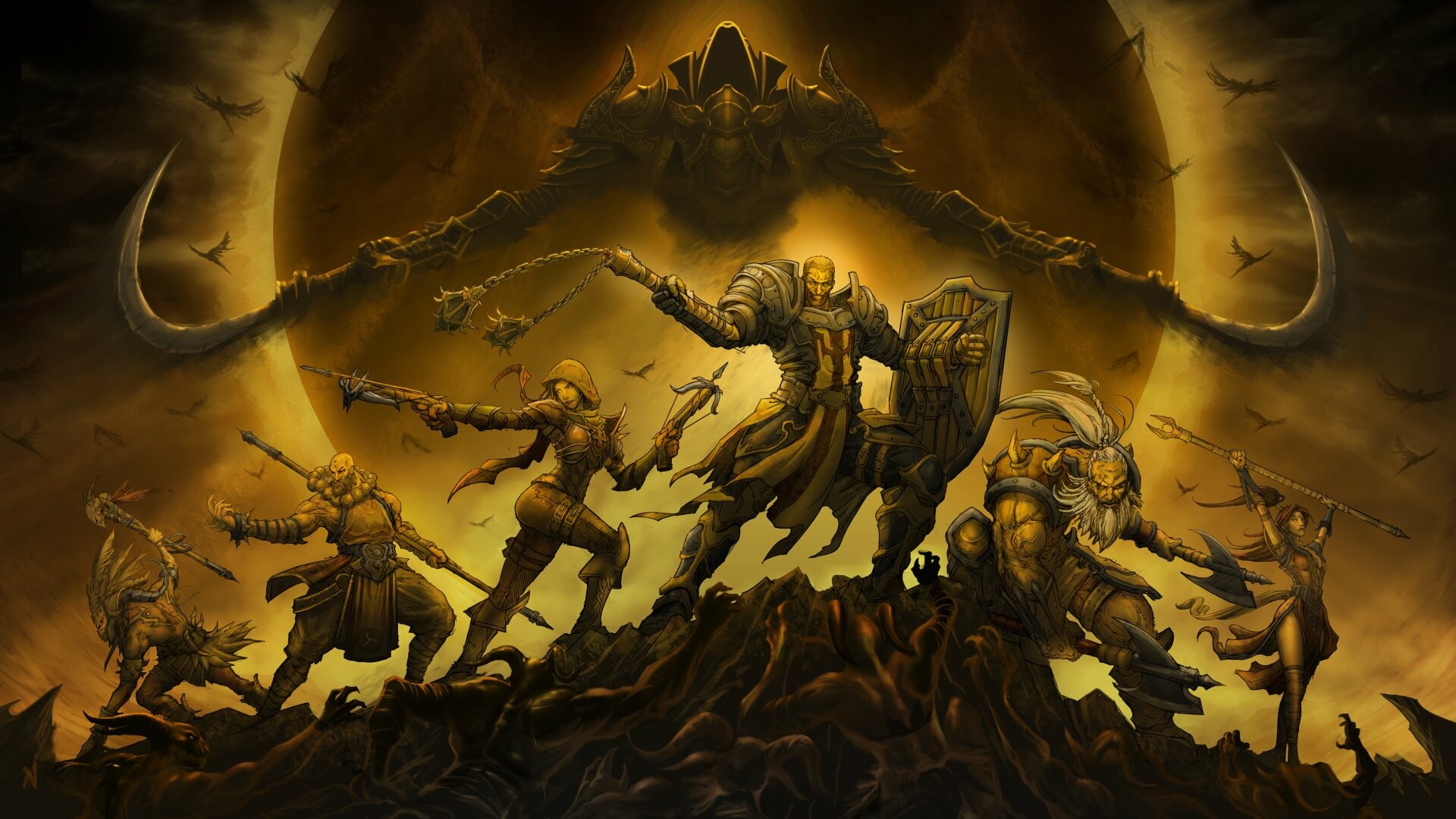 Malthael, Diablo Wallpaper, 1920x1080 Full HD Desktop