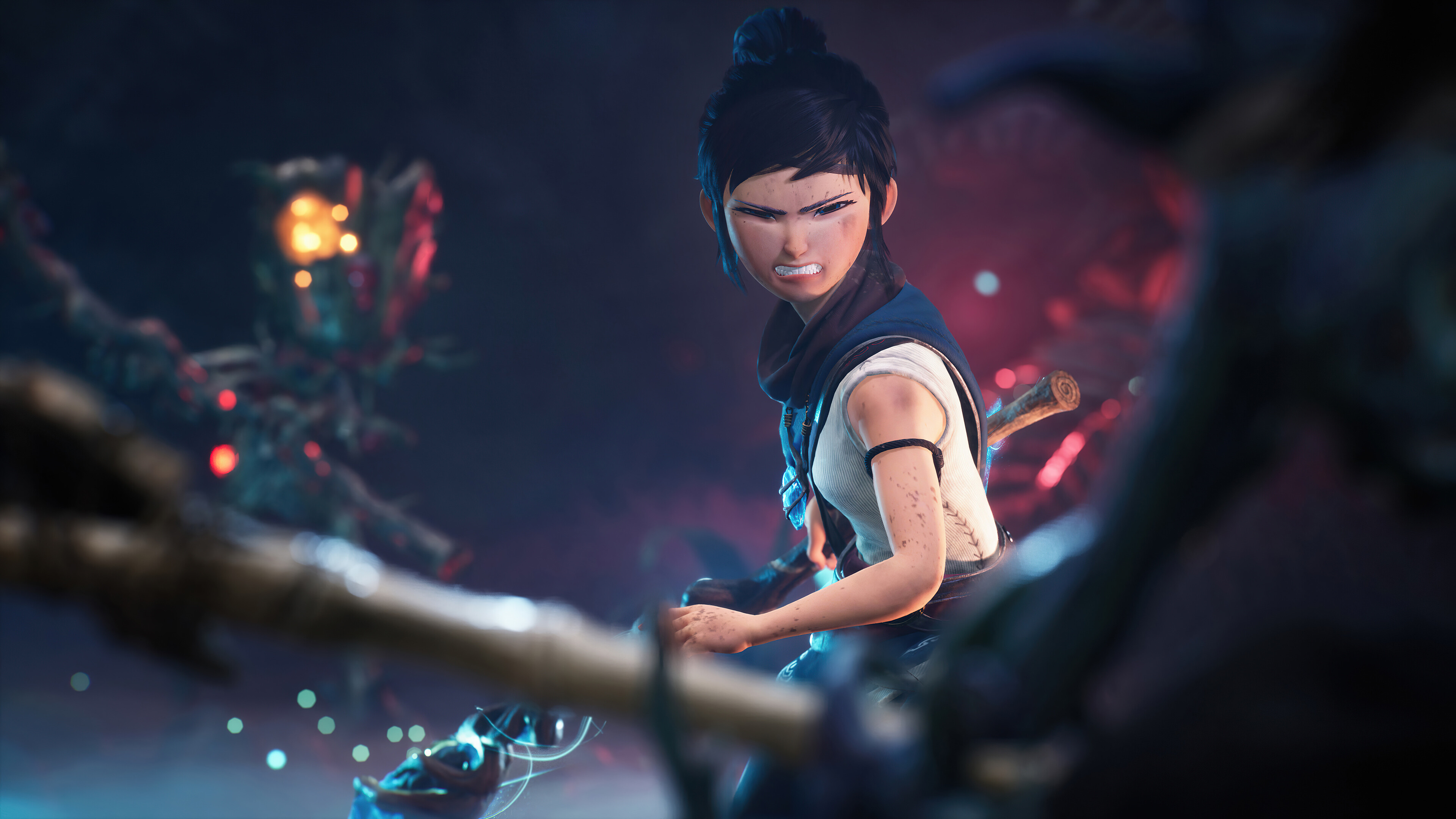 2021 Kena: Bridge, Spirits HD games, 4K wallpapers, 3840x2160 4K Desktop