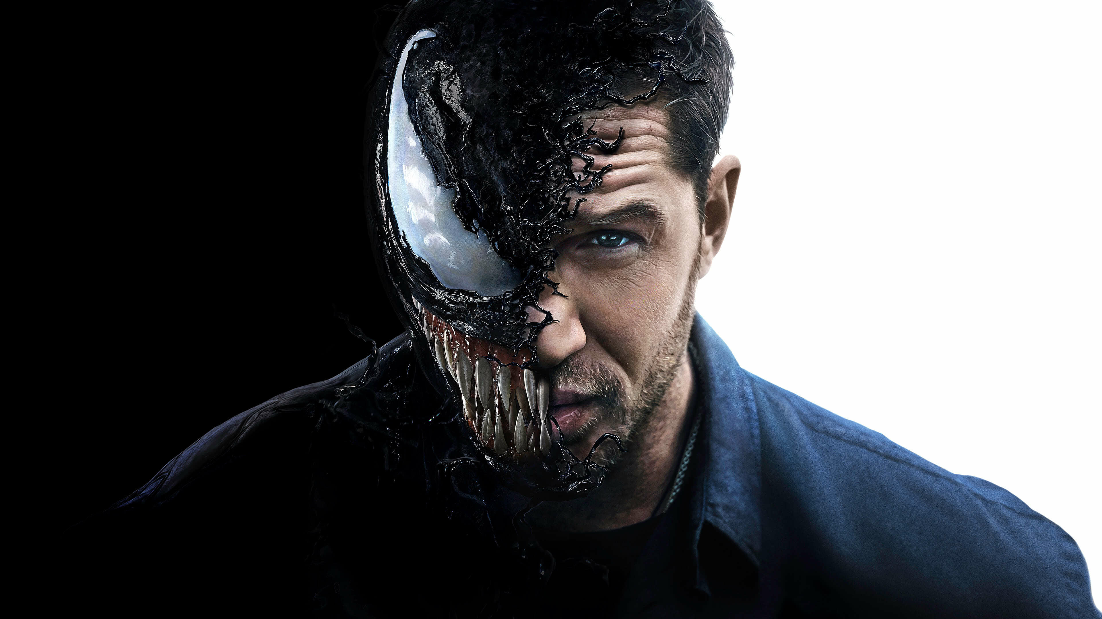Tom Hardy, Venom Wallpaper, 3840x2160 4K Desktop
