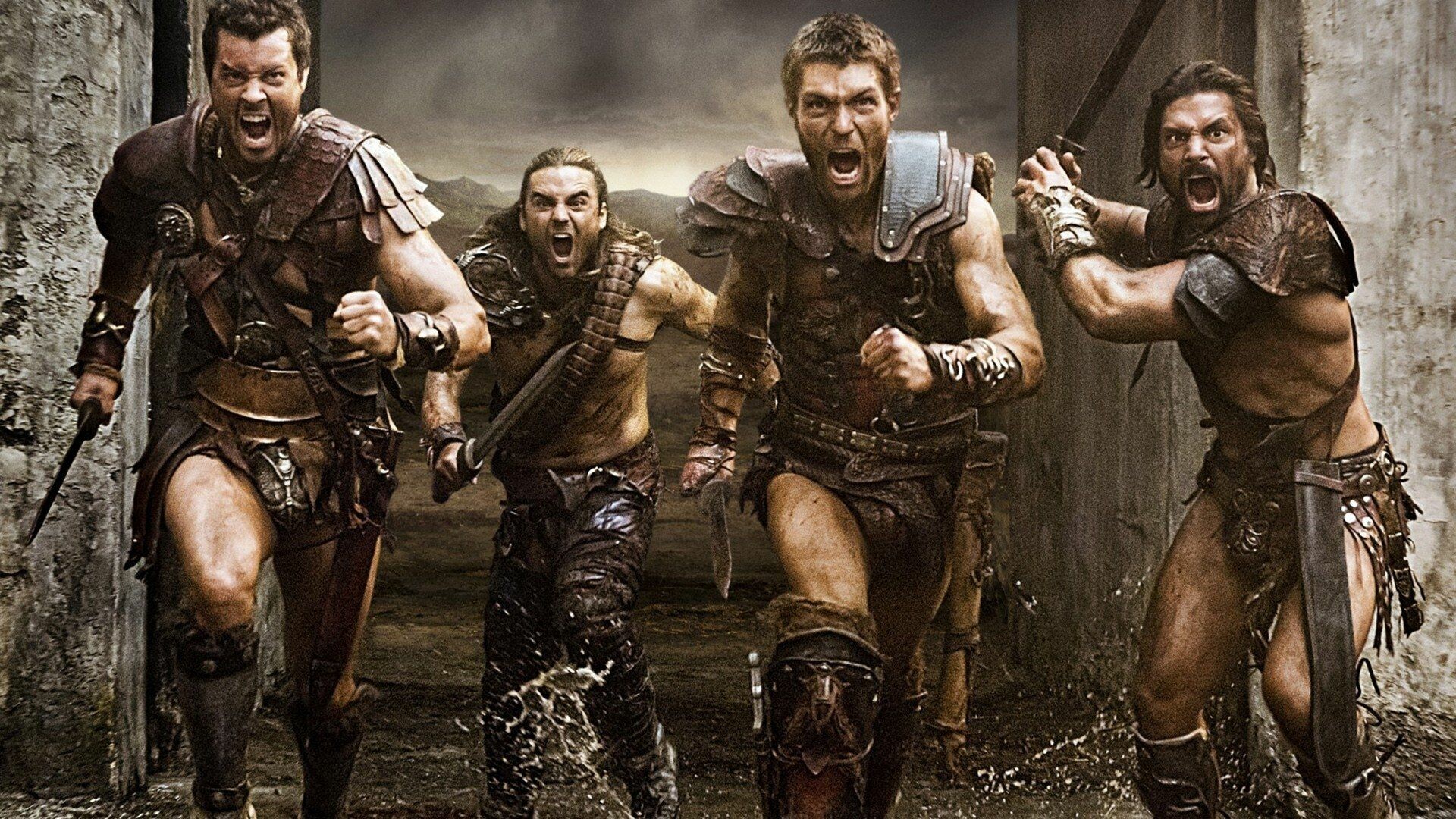 Spartacus' defiance, Gladiatorial spectacle, Fierce battles, Uncompromising freedom, 1920x1080 Full HD Desktop