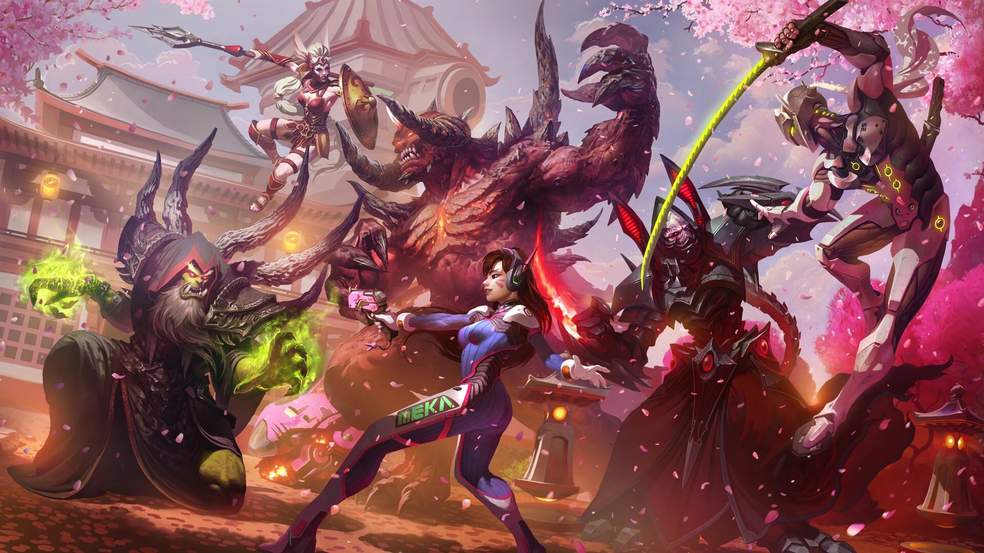 Heroes of the Storm, Overwatch Wallpaper, 1920x1080 Full HD Desktop