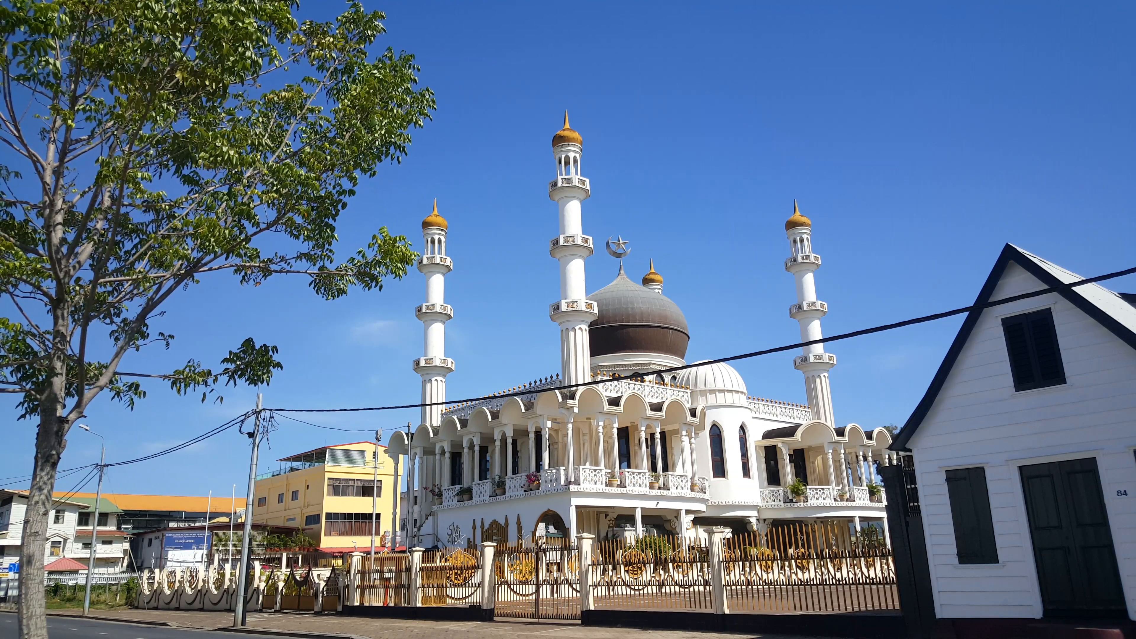 Paramaribo, Travels, Moschee, Secret, 3840x2160 4K Desktop
