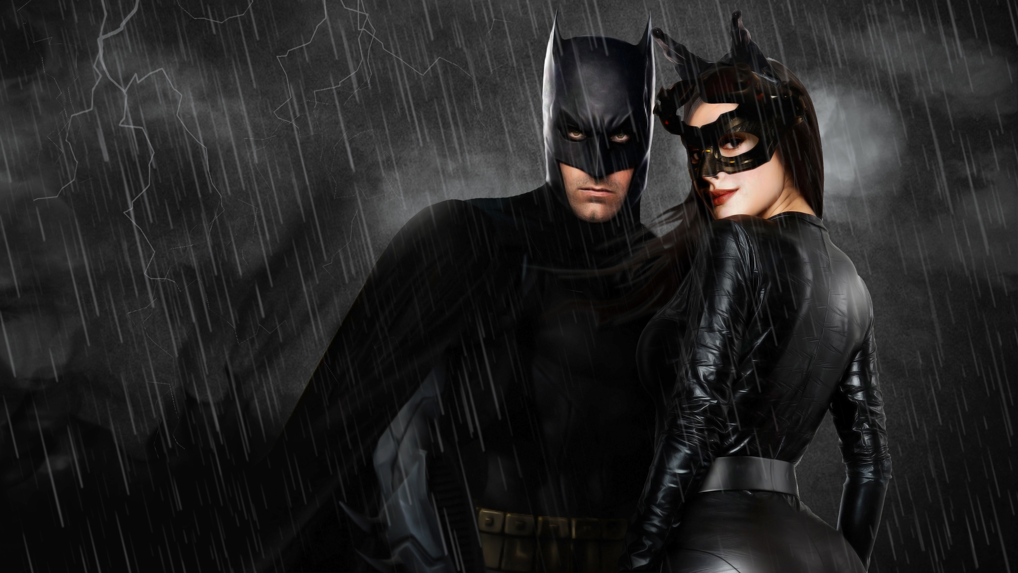 Catwoman, Artwork, Laptop, Full HD, 3250x1830 HD Desktop