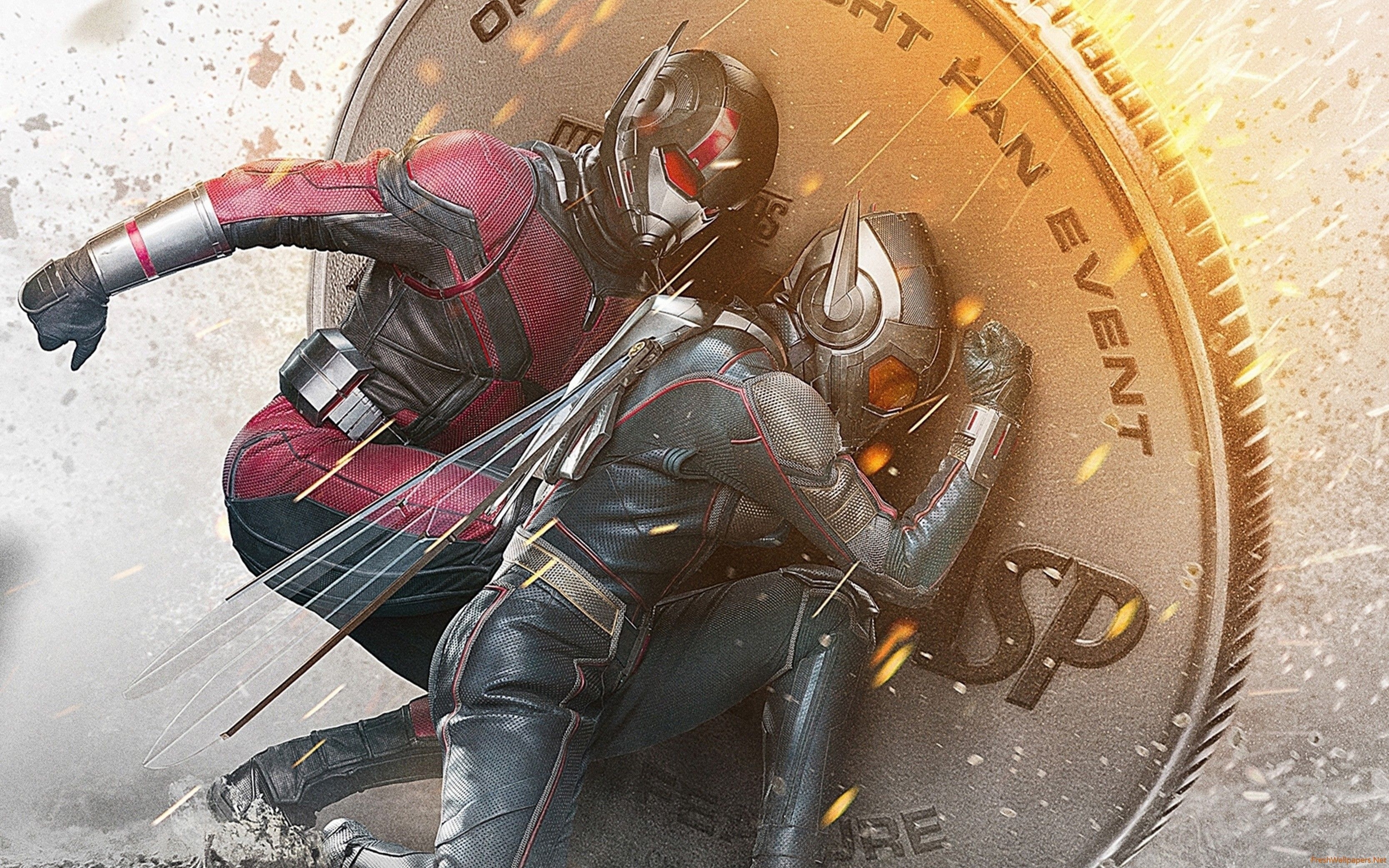 Evangeline Lilly, Ant-Man and The Wasp, Movies, Backgrounds, 3340x2090 HD Desktop