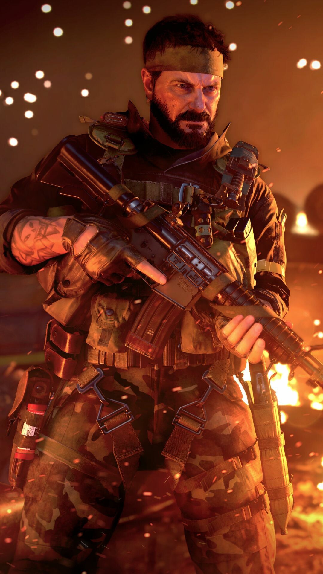 Frank Woods, Call of Duty Wallpaper, 1080x1920 Full HD Phone