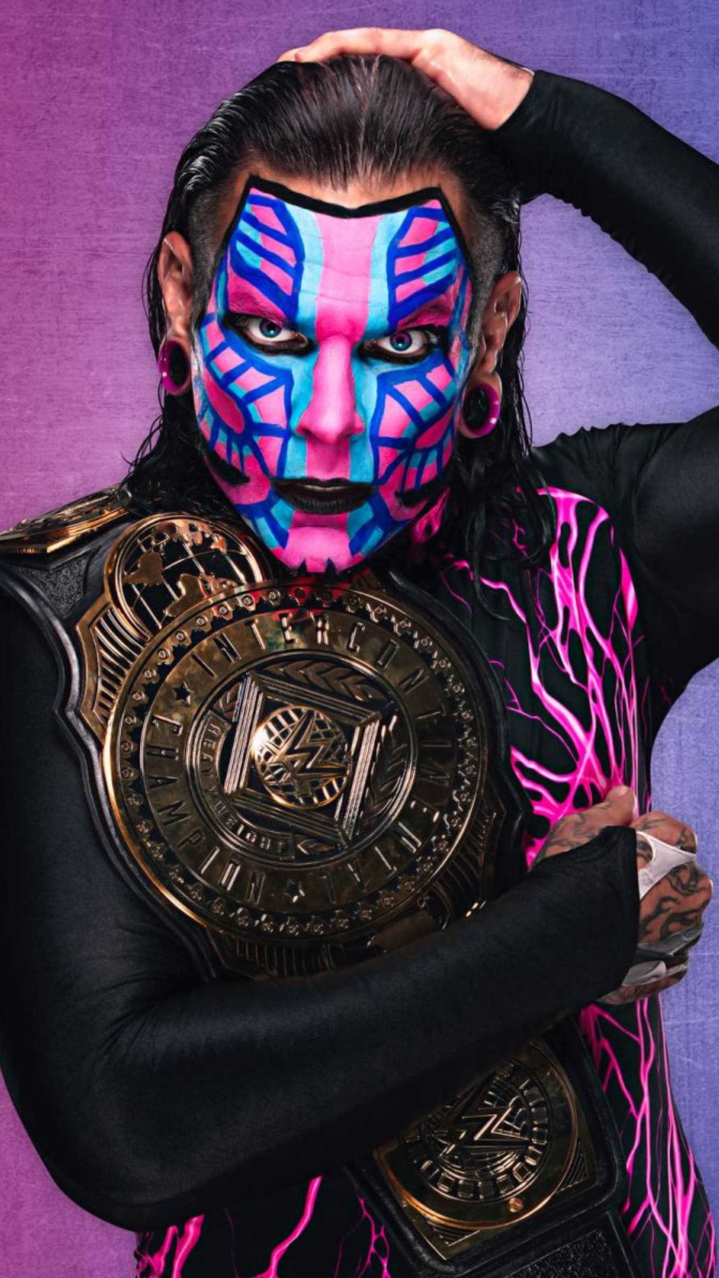 WWE Intercontinental Championship belt, Jeff Hardy Wallpaper, 1440x2560 HD Phone