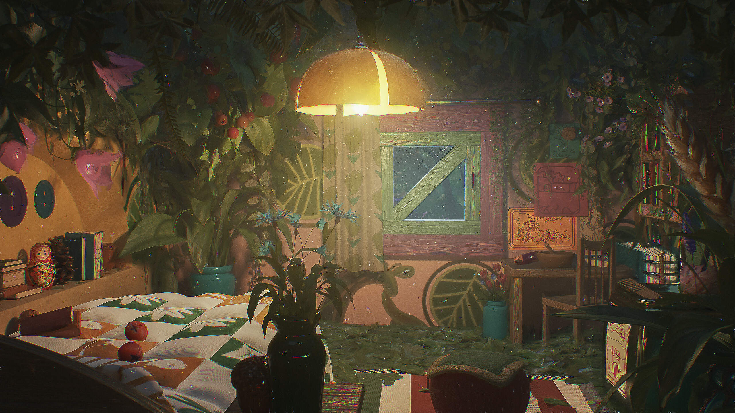 The Secret World of Arrietty, Artstation, Recreated, Whimsical, 2560x1440 HD Desktop