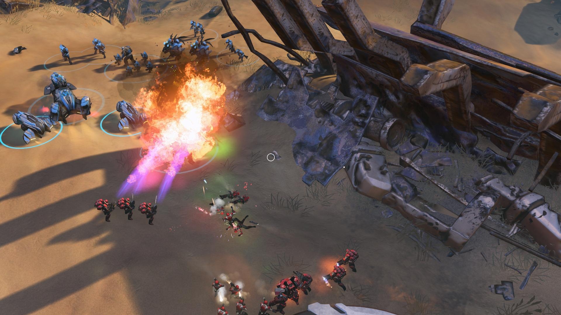 Halo Wars, Screenshots leak, Online OC3D news, Epic battles, 1920x1080 Full HD Desktop