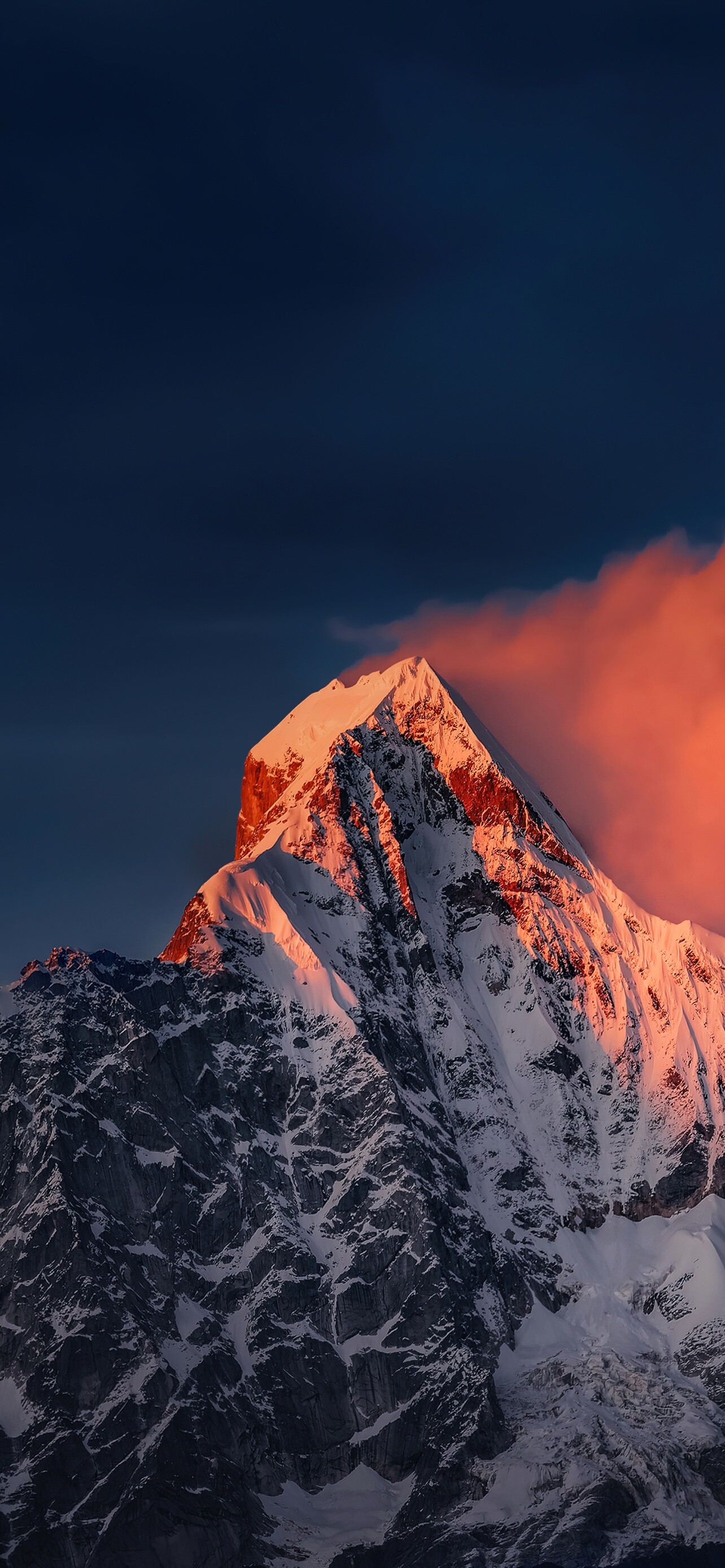 Mount Siguniang, Himalayas Wallpaper, 1290x2780 HD Phone