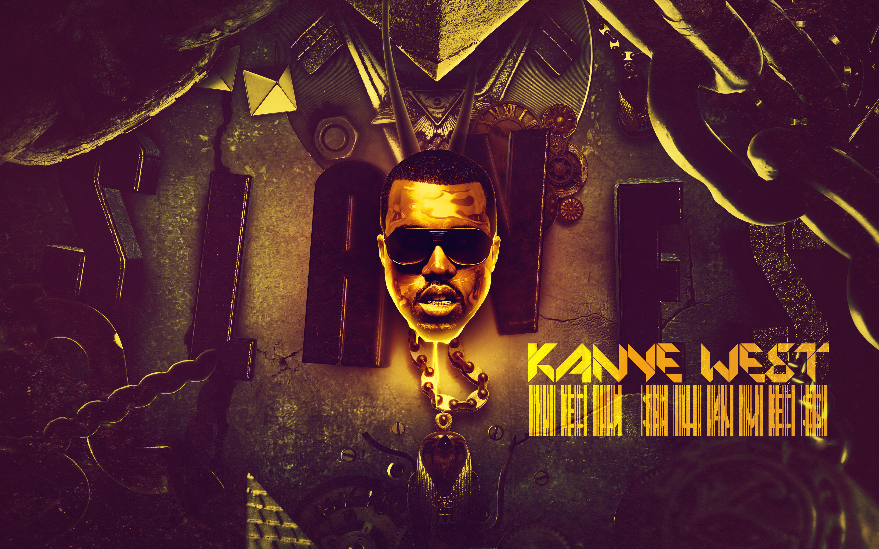 New Slaves, Kanye West Wallpaper, 2880x1800 HD Desktop
