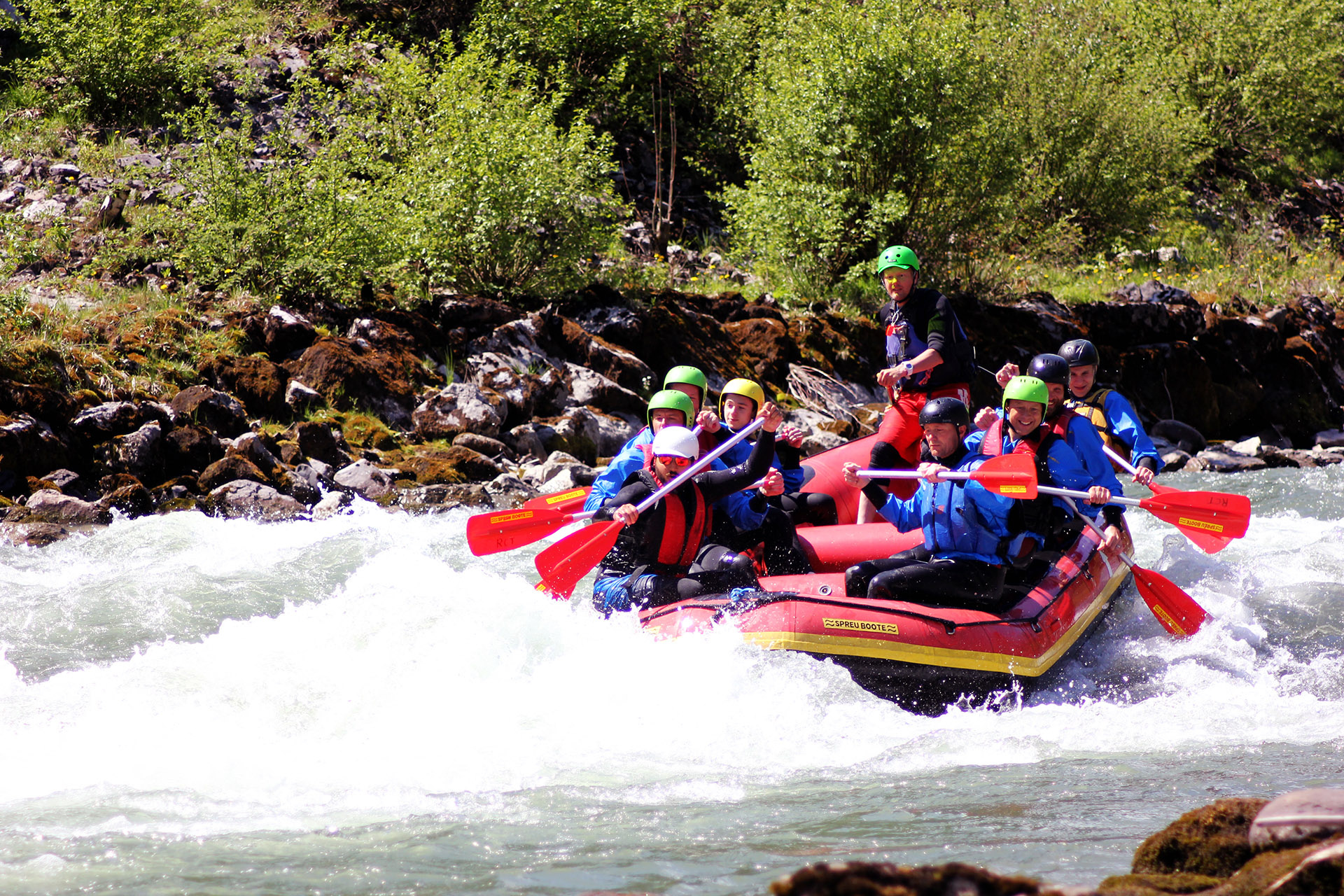 Rafting center taxenbach, Extreme sport, Water sport, Adventure, 1920x1280 HD Desktop