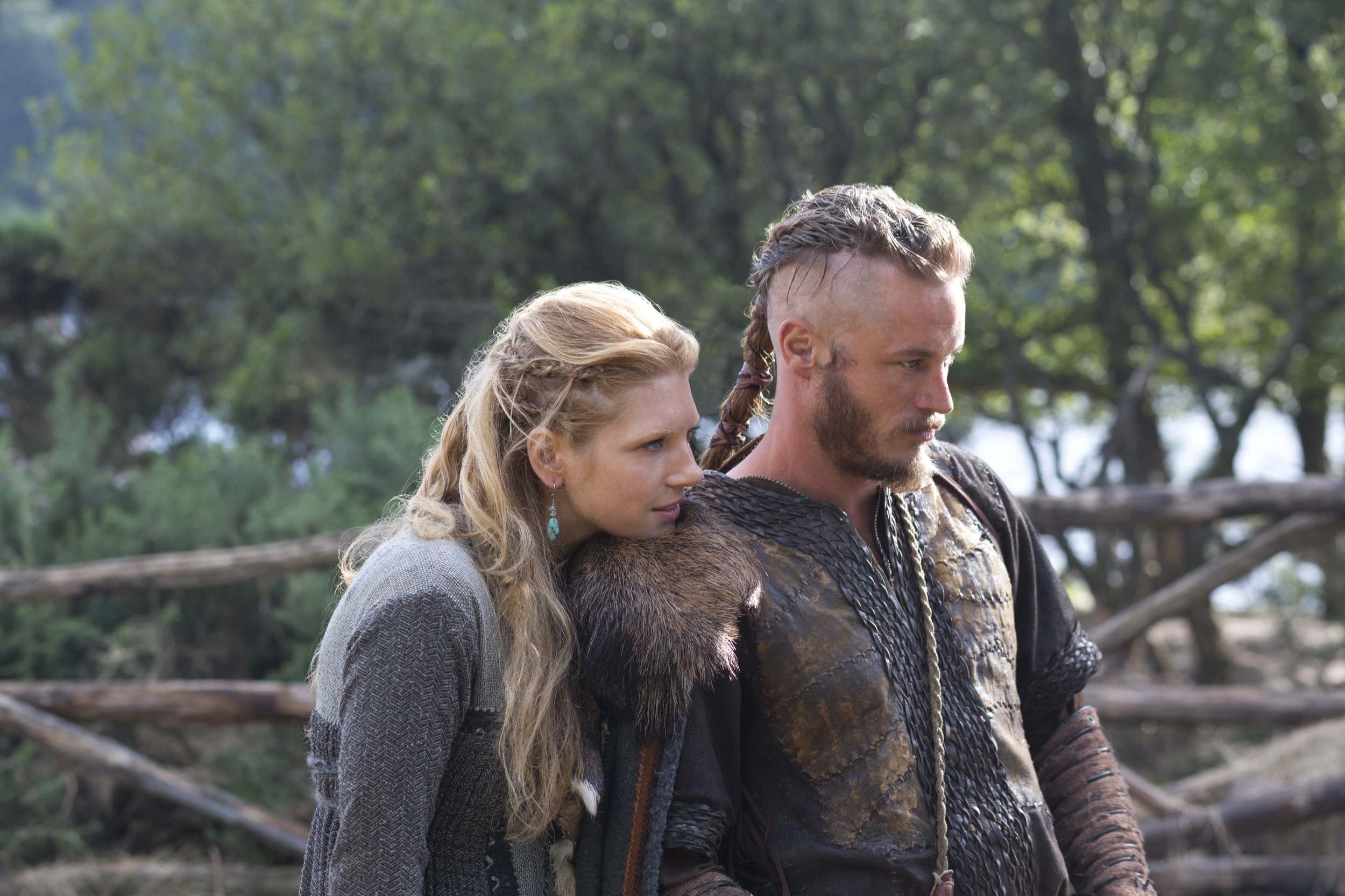 Ragnar Lothbrok, Lagertha, Vikings TV series, HD Desktop wallpaper