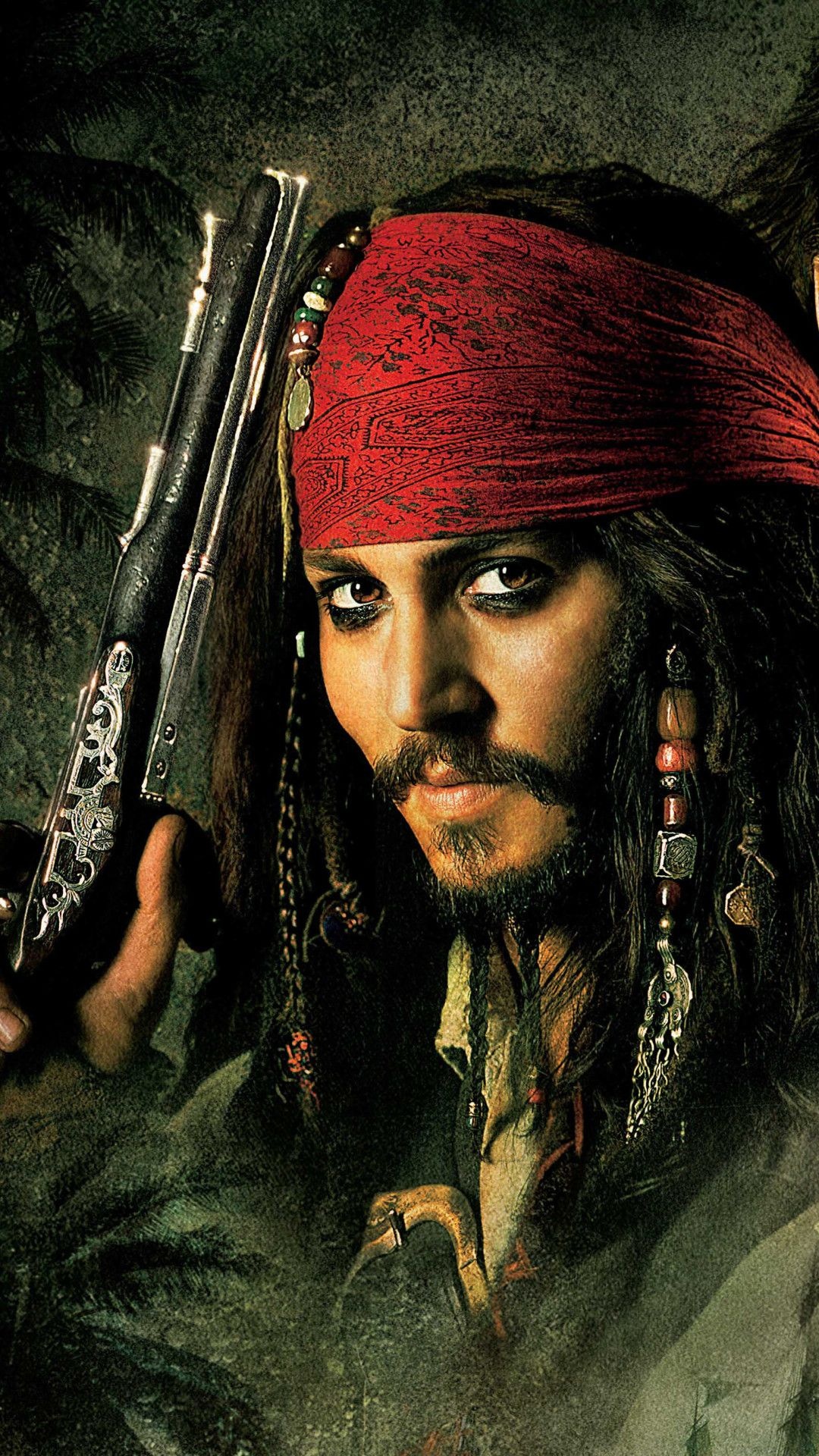 Jack Sparrow, Pirates of the Caribbean Wallpaper, 1080x1920 Full HD Phone