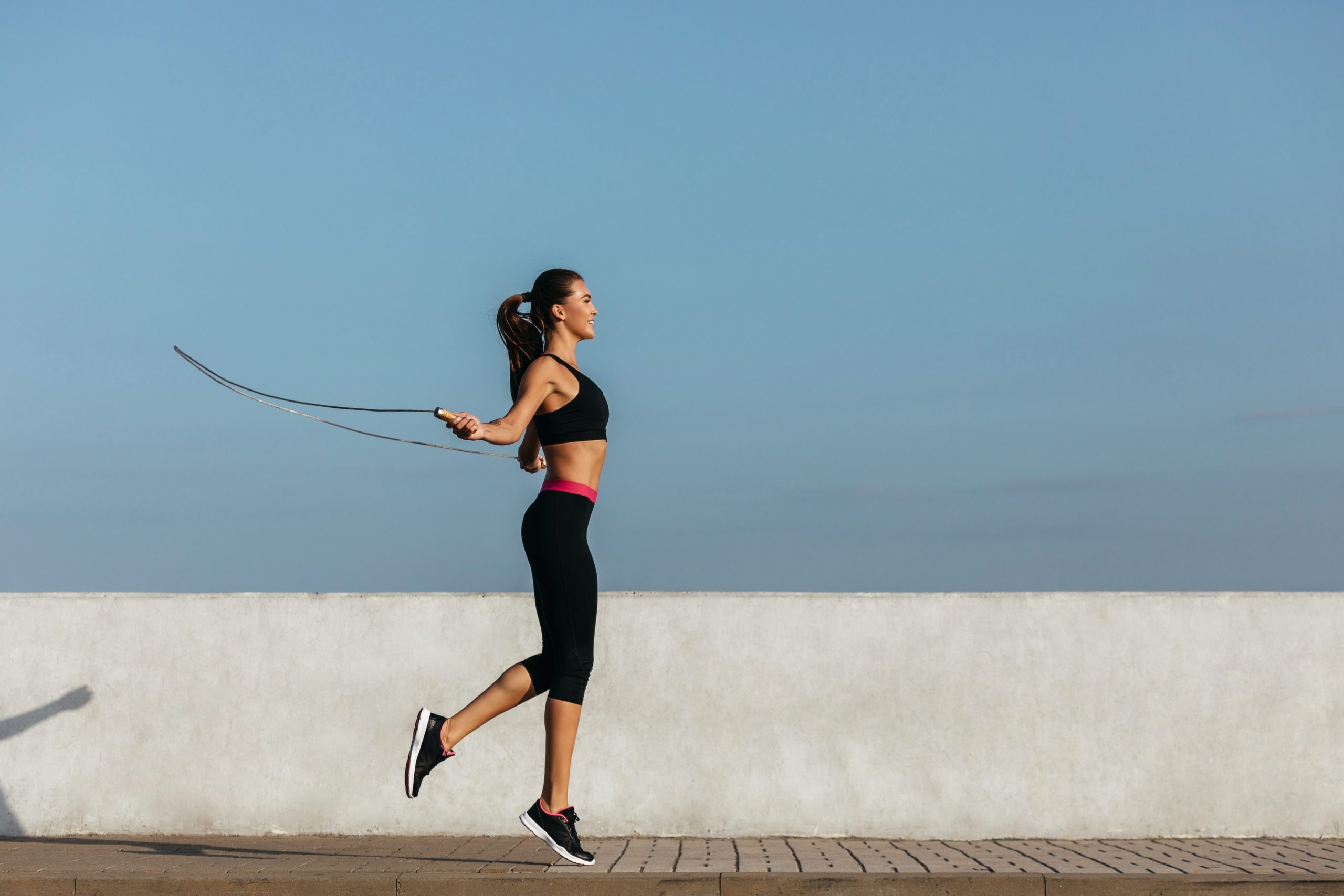 Rope Jumping, Jumping rope vs running, Better for exercise, Healthy, 2560x1710 HD Desktop