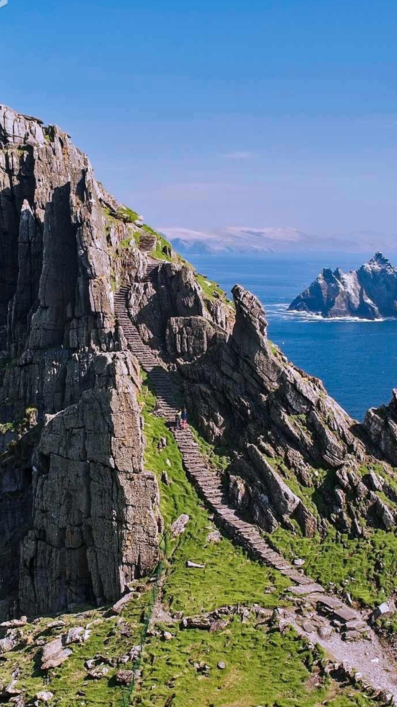 Skellig Michael, Ireland, Travels, iphone wallpaper, 1540x2740 HD Phone