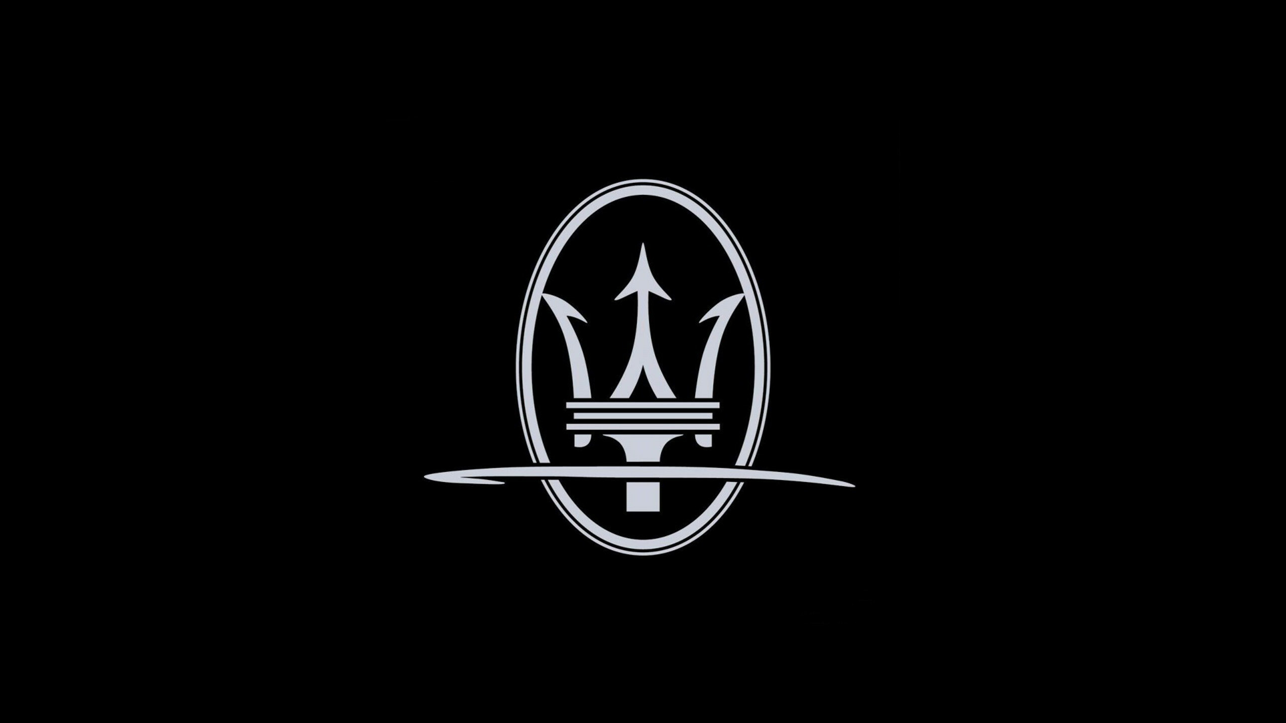 Logo, Maserati Wallpaper, 2560x1440 HD Desktop
