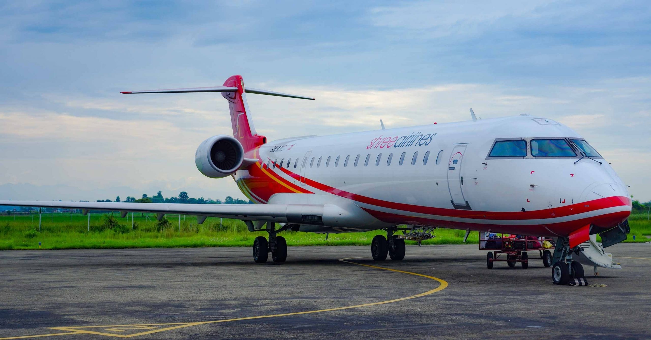 Bombardier CRJ 700, Kiran's Blog, Aircraft, British Aerospace, 2560x1340 HD Desktop