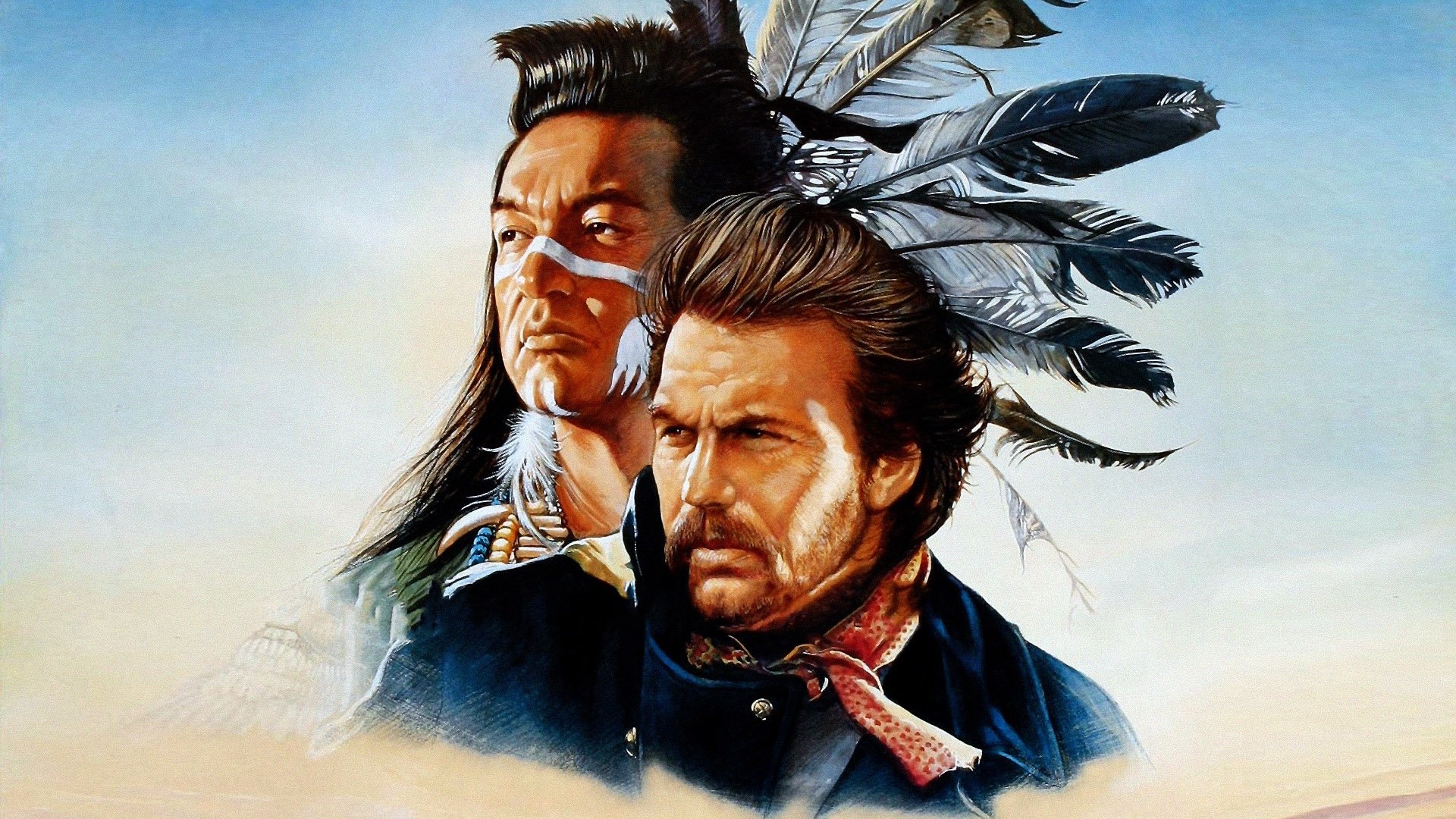 Dances with Wolves movie, Native American journey, Tribal bonds, Frontier epic, 1920x1080 Full HD Desktop