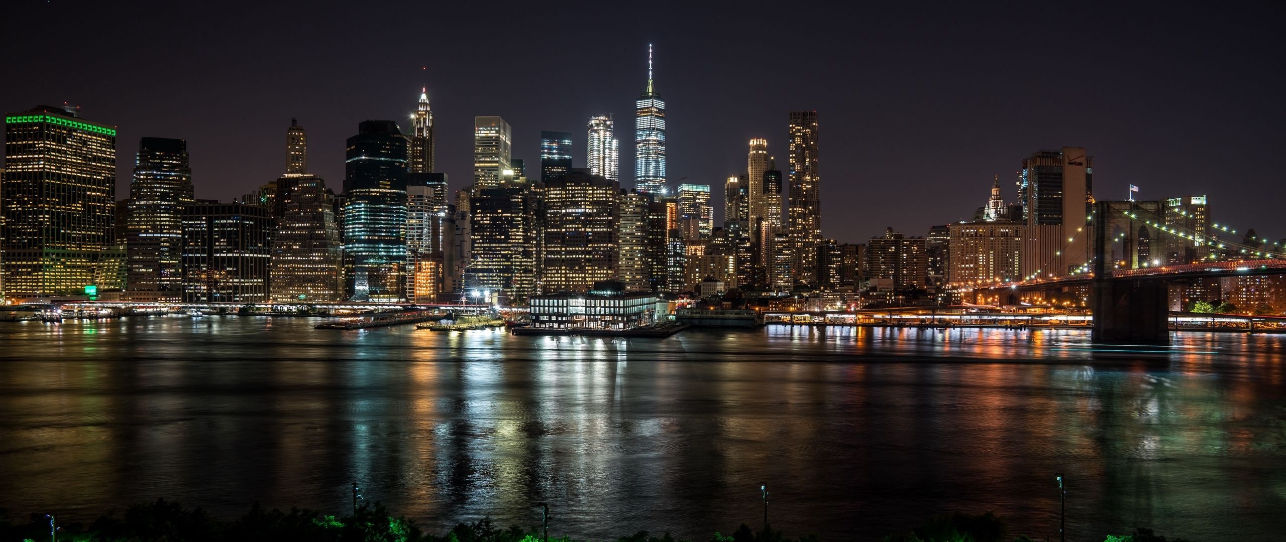 USA city wallpapers, American cityscapes, Urban beauty, Stunning backgrounds, 2560x1080 Dual Screen Desktop