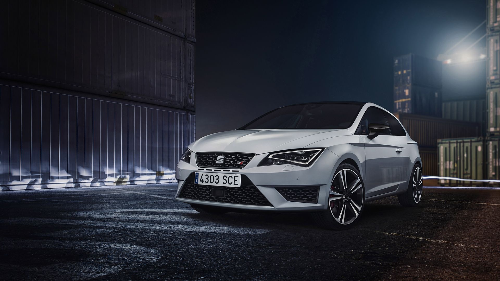 Seat Cupra, High-performance car, Dynamic speed, Sleek body, 1920x1080 Full HD Desktop