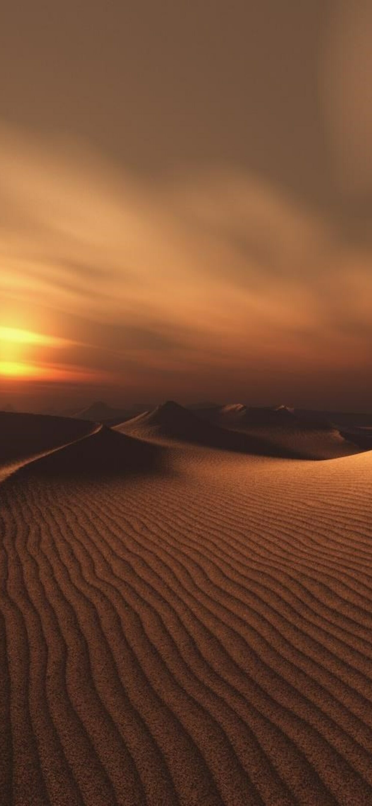 Dark desert, Enigmatic allure, Depths of shadows, Captivating stillness, 1250x2690 HD Phone
