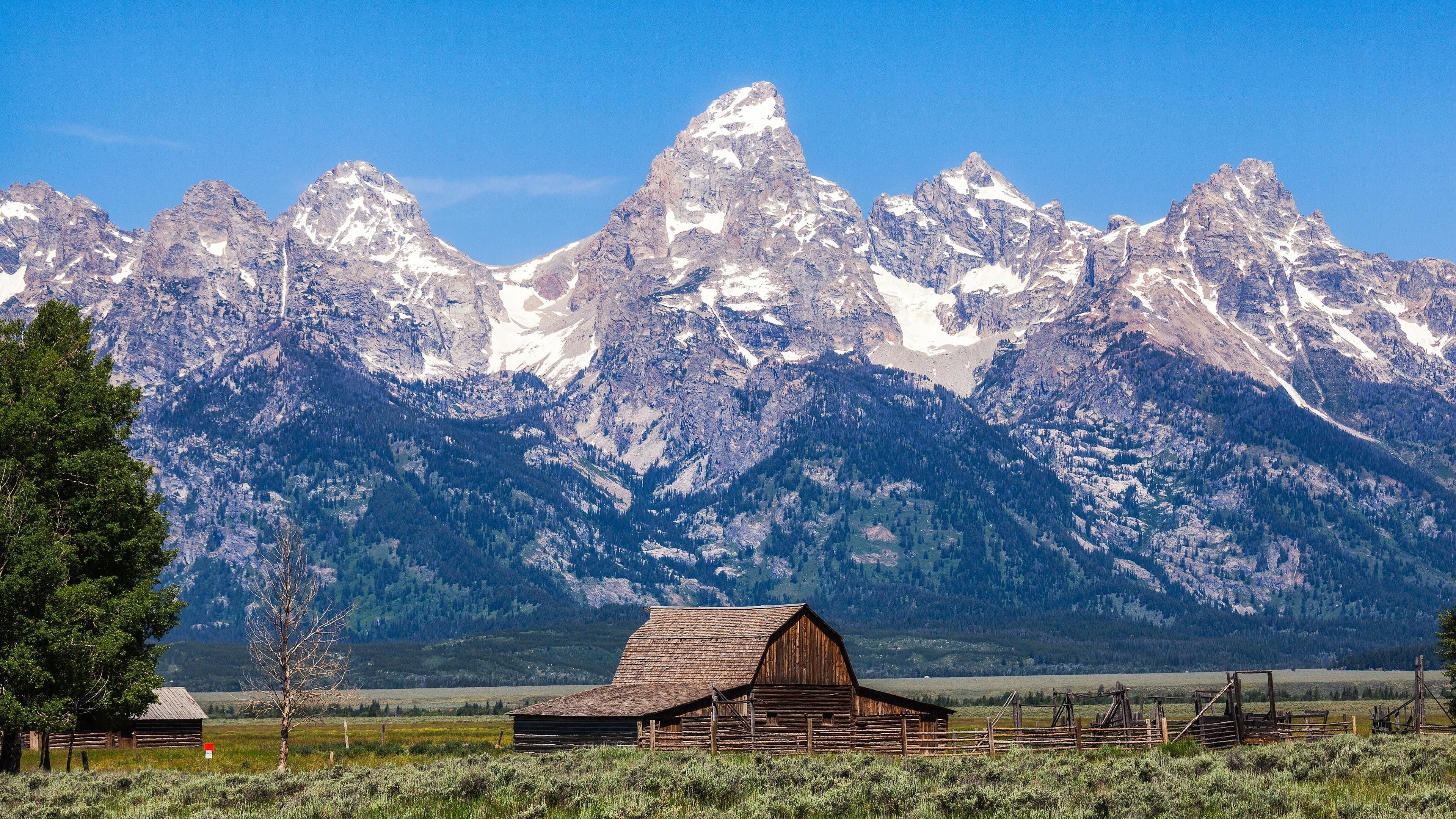 Grand Teton National Park, Stunning wallpapers, Grand Teton backgrounds, Captivating views, 3840x2160 4K Desktop