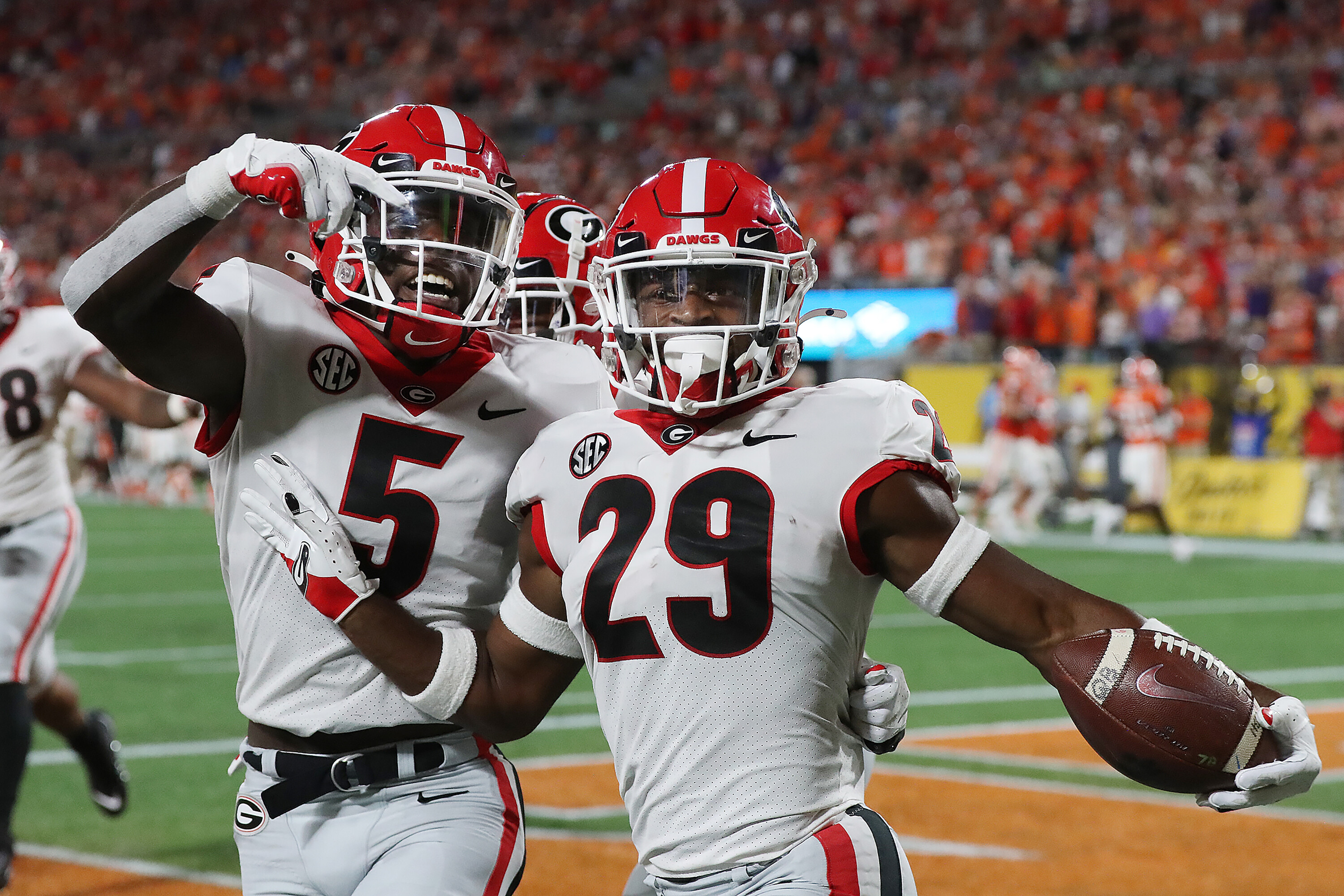 Georgia football stock report, Clemson win, Player performance, Momentum shift, 3000x2000 HD Desktop