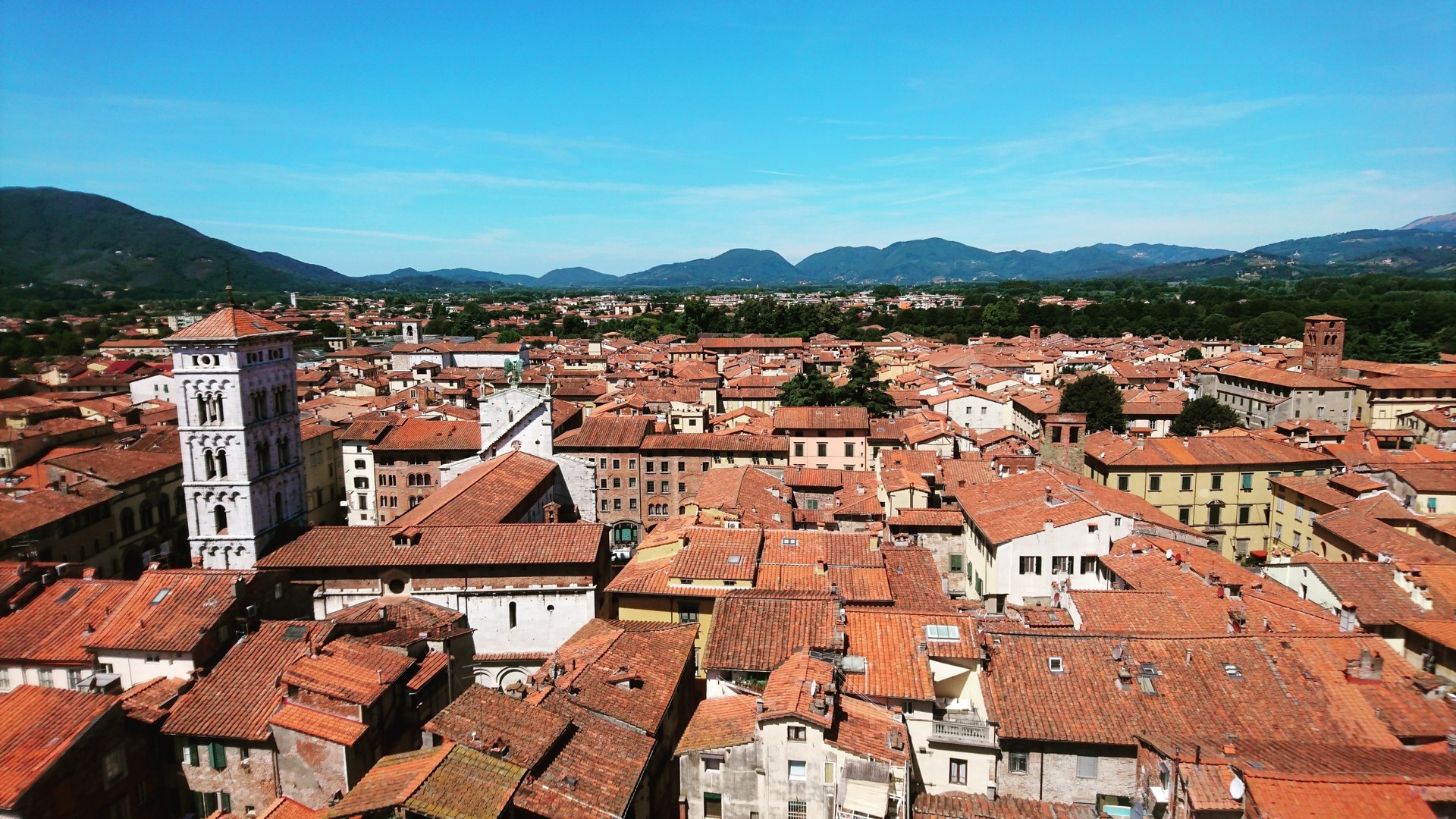 Map of Lucca, Erasmus blog, Italian city, travel guide, 1920x1080 Full HD Desktop