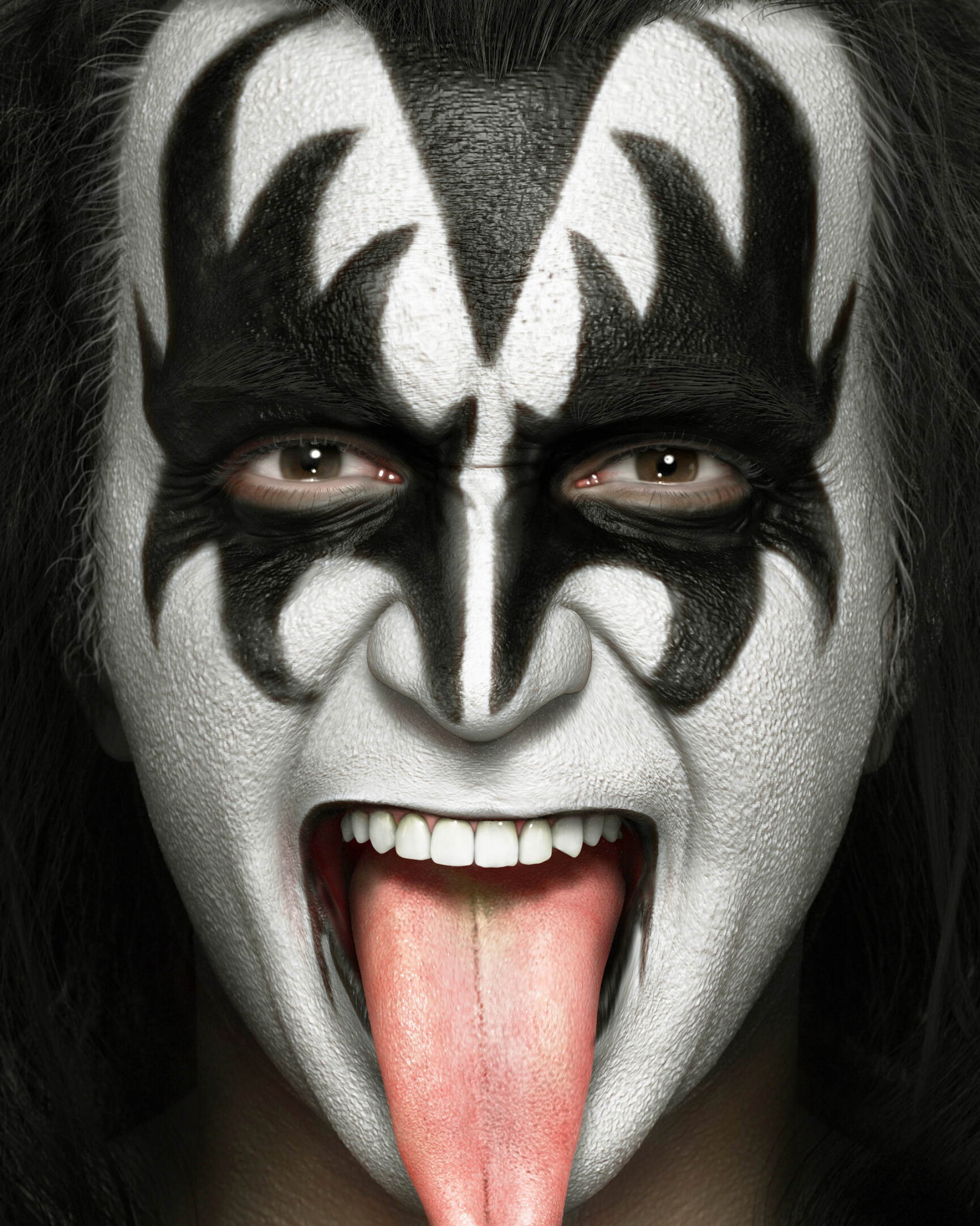 KISS band members, Rock music legends, Live performance energy, Classic rock icons, 1920x2410 HD Phone