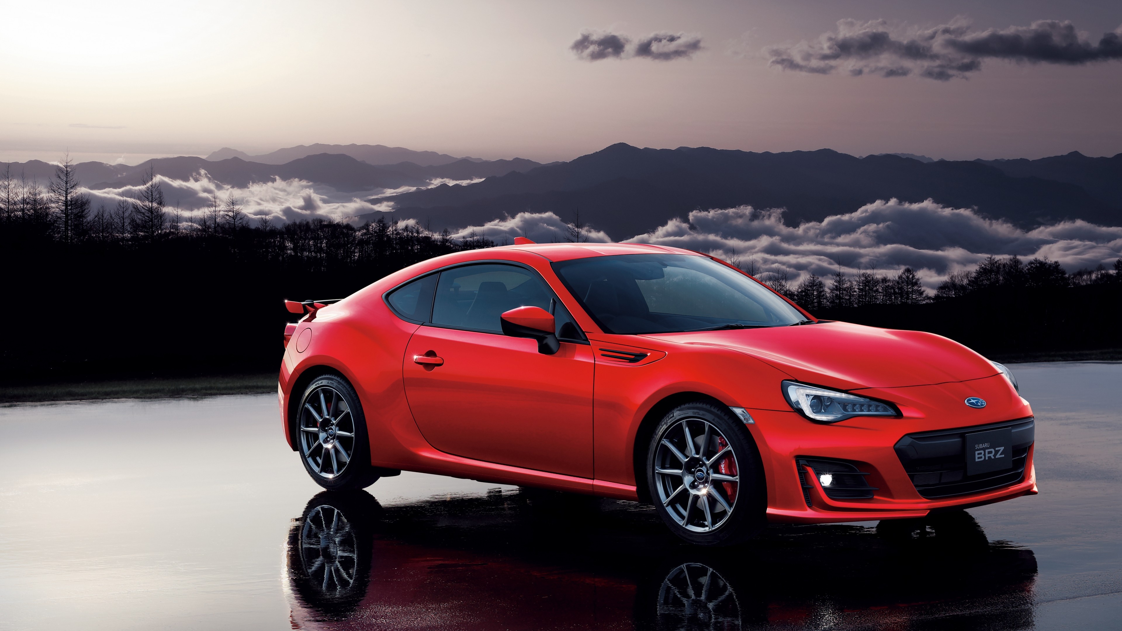 Subaru BRZ, Speed cars, Sport cars, GT version, 3840x2160 4K Desktop