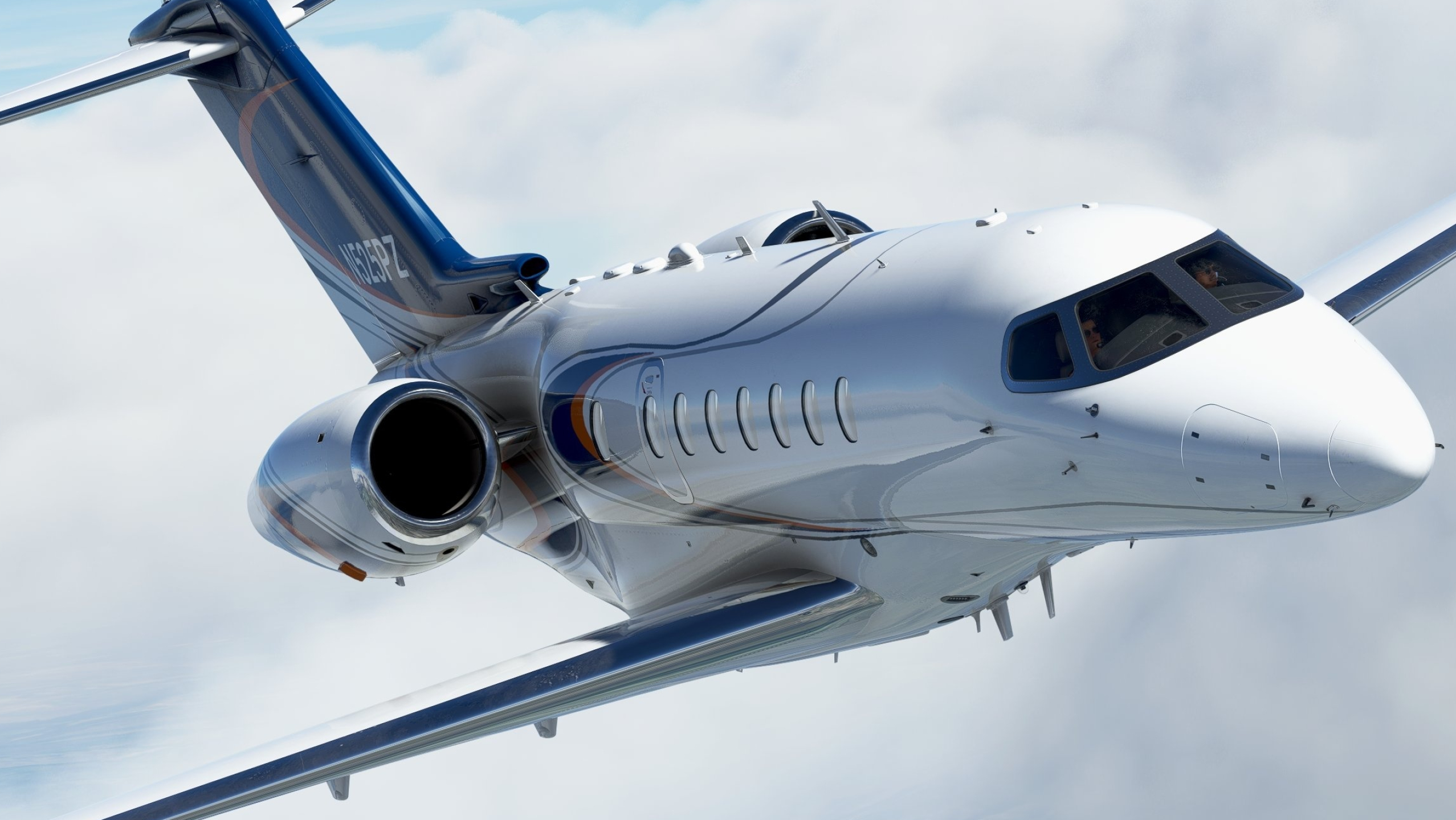 Asobo Citation Longitude, Microsoft flight simulator, Private jet, 2560x1440 HD Desktop