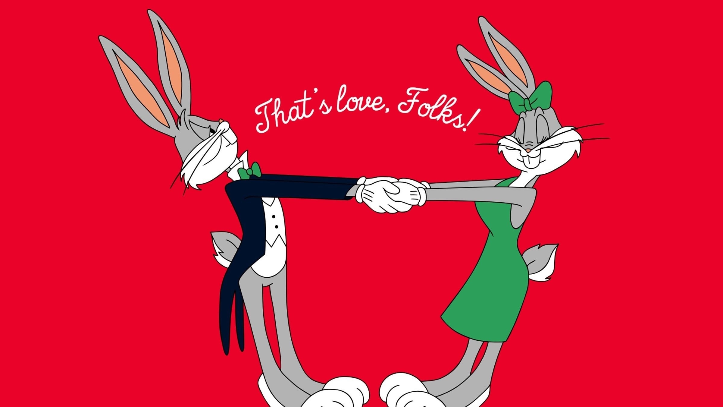 Looney Tunes, Bugs Bunny's Valentine, 1979 backdrops, Movie database, 2400x1350 HD Desktop