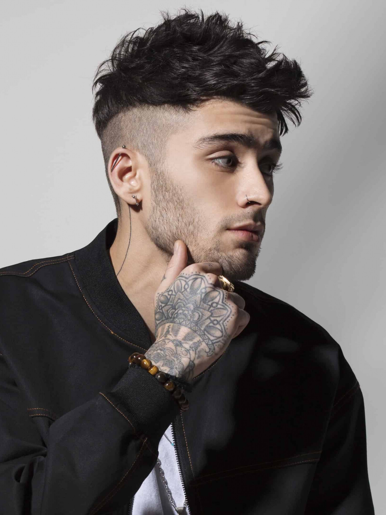 Zayn Malik, Portrait wallpaper, UHD 4K resolution, Captivating design, 1540x2050 HD Phone