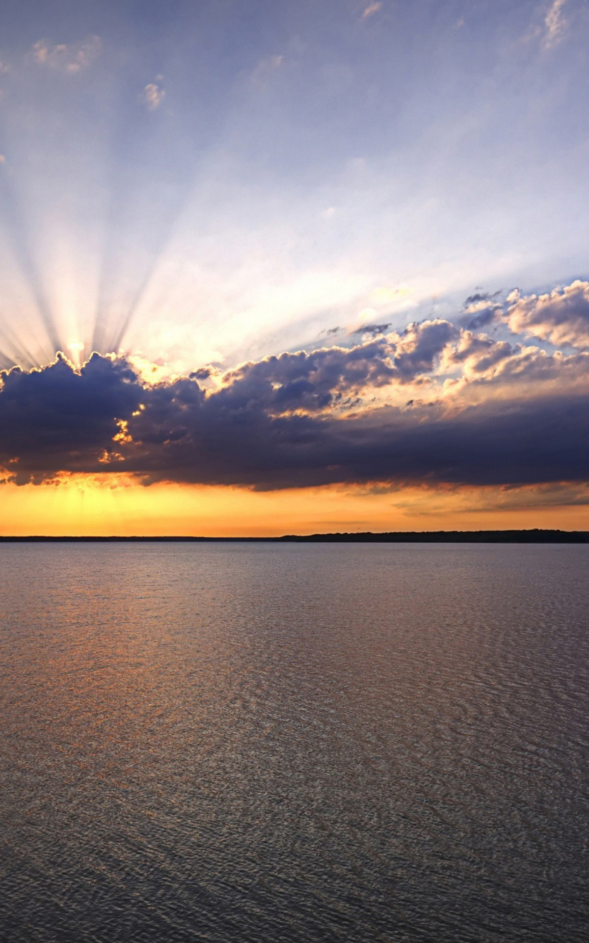 Lake Oahe wallpaper, 4K Ultra HD image, Nature scenery, Desktop and mobile wallpapers, 1200x1920 HD Phone