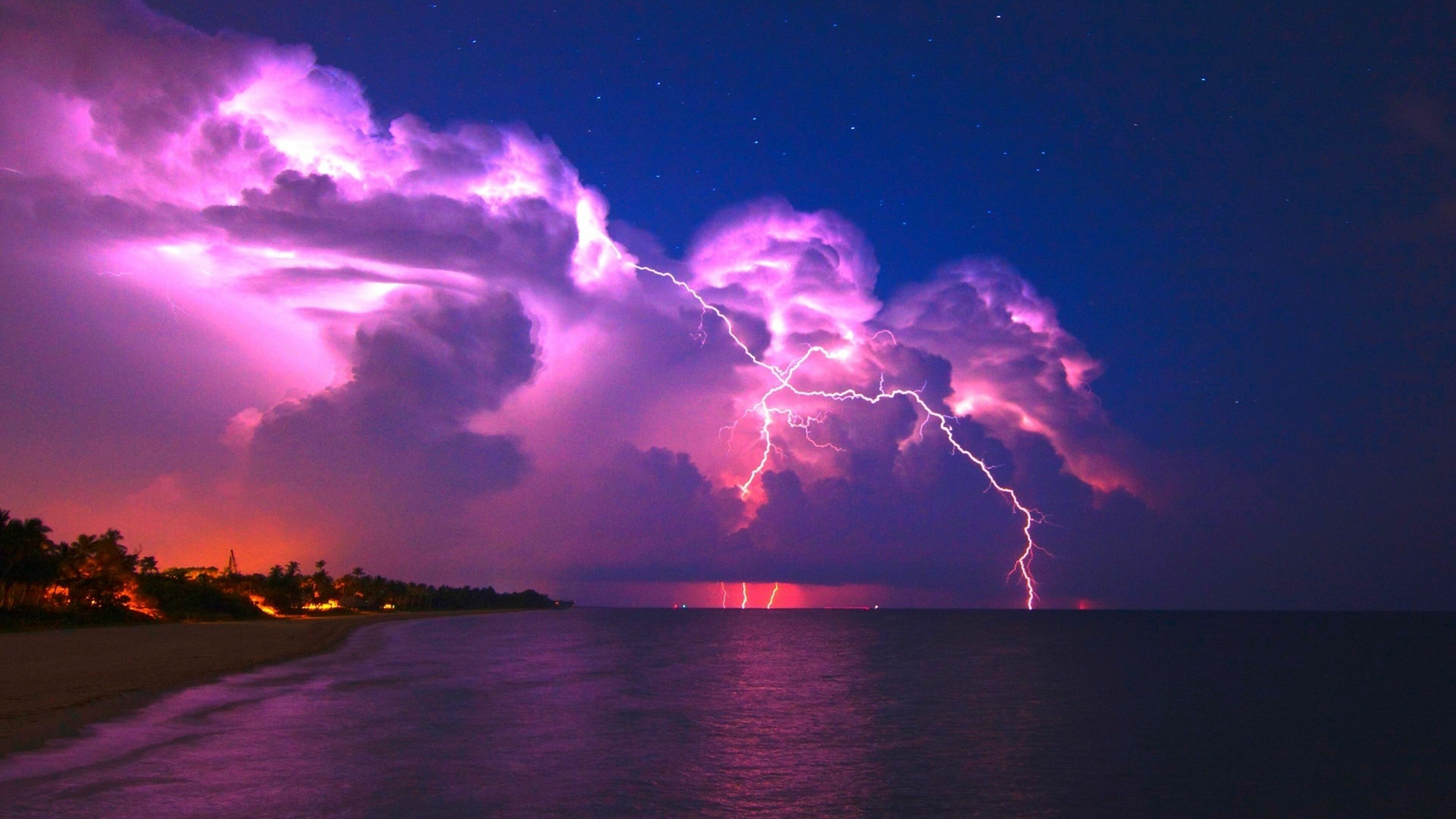 4K thunderstorm, Thunderstorm wallpapers, Thunderstorm, Thunder, 3840x2160 4K Desktop