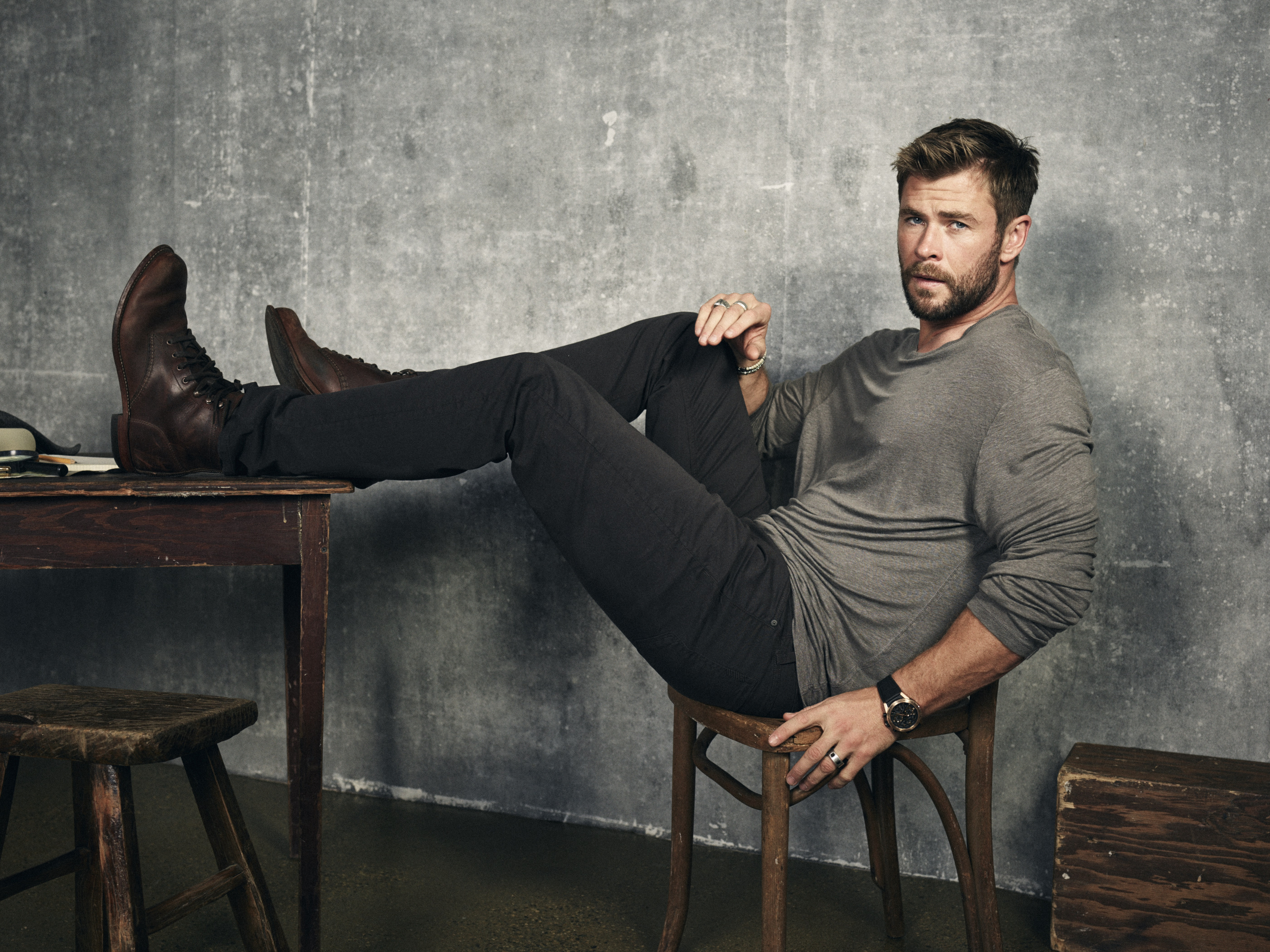 Chris Hemsworth, Photoshoot, HD 4K wallpapers, 2810x2100 HD Desktop