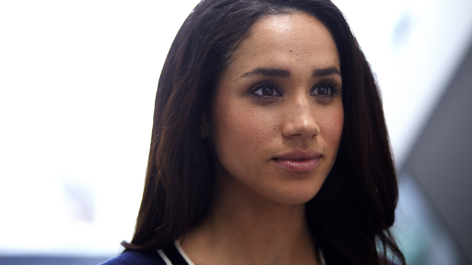 Meghan Markle, Face wallpaper, Celebrity beauty, HD image, 1920x1080 Full HD Desktop