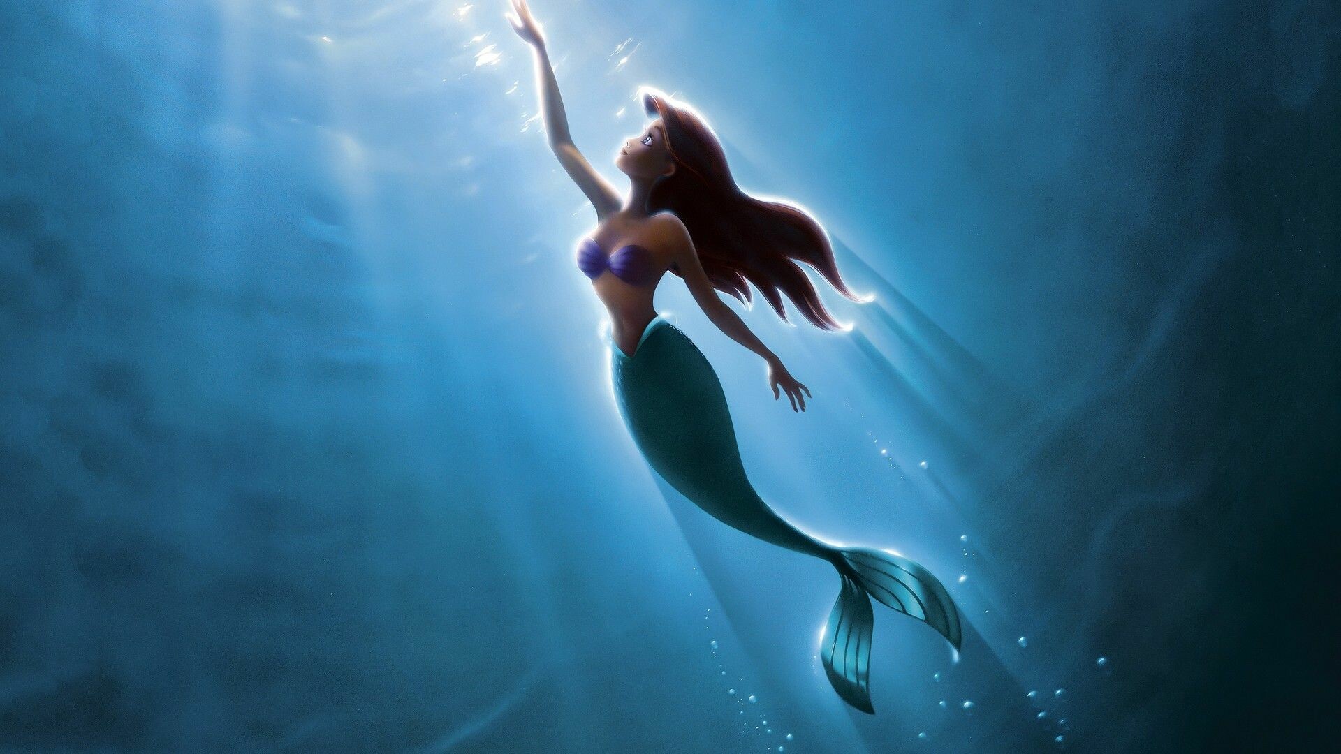 The Little Mermaid, Ariel laptop, 1920x1080 Full HD Desktop