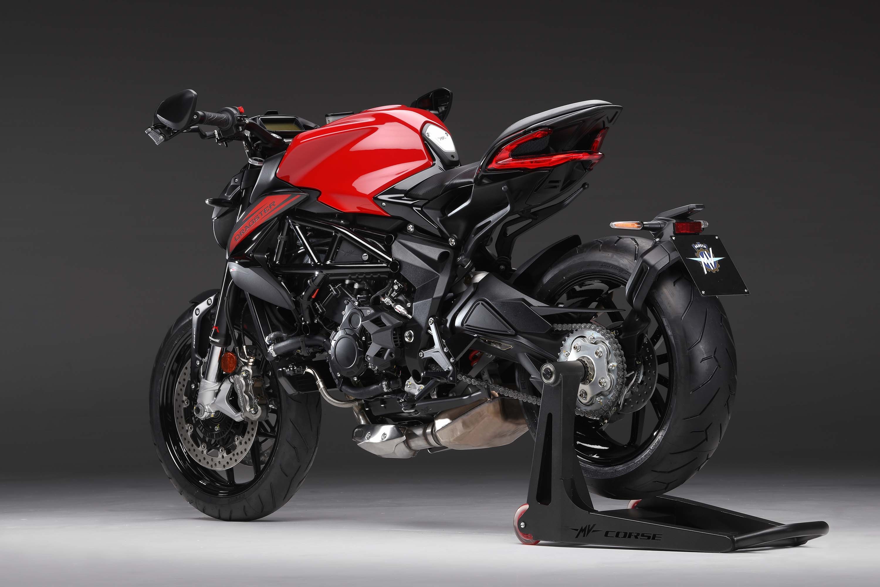 MV Agusta Brutale Rosso, Stylish motorcycle, Italian craftsmanship, Powerful performance, 3000x2000 HD Desktop