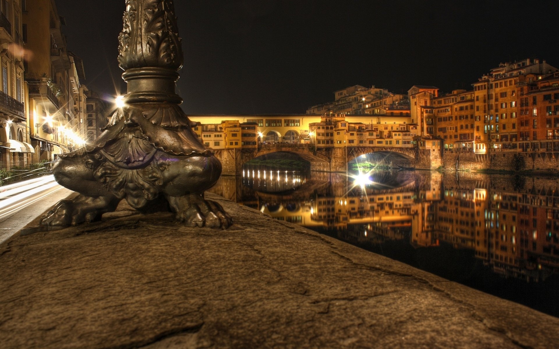 Ponte Vecchio, HD wallpaper, Iconic landmark, Aesthetically pleasing, 1920x1200 HD Desktop