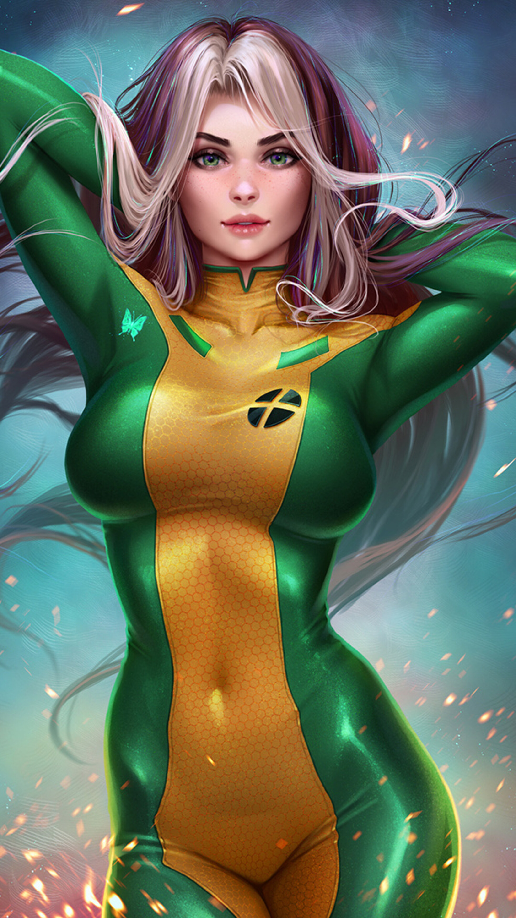 Rogue X-Men, Xperia wallpapers, HD 4k, 2160x3840 4K Phone