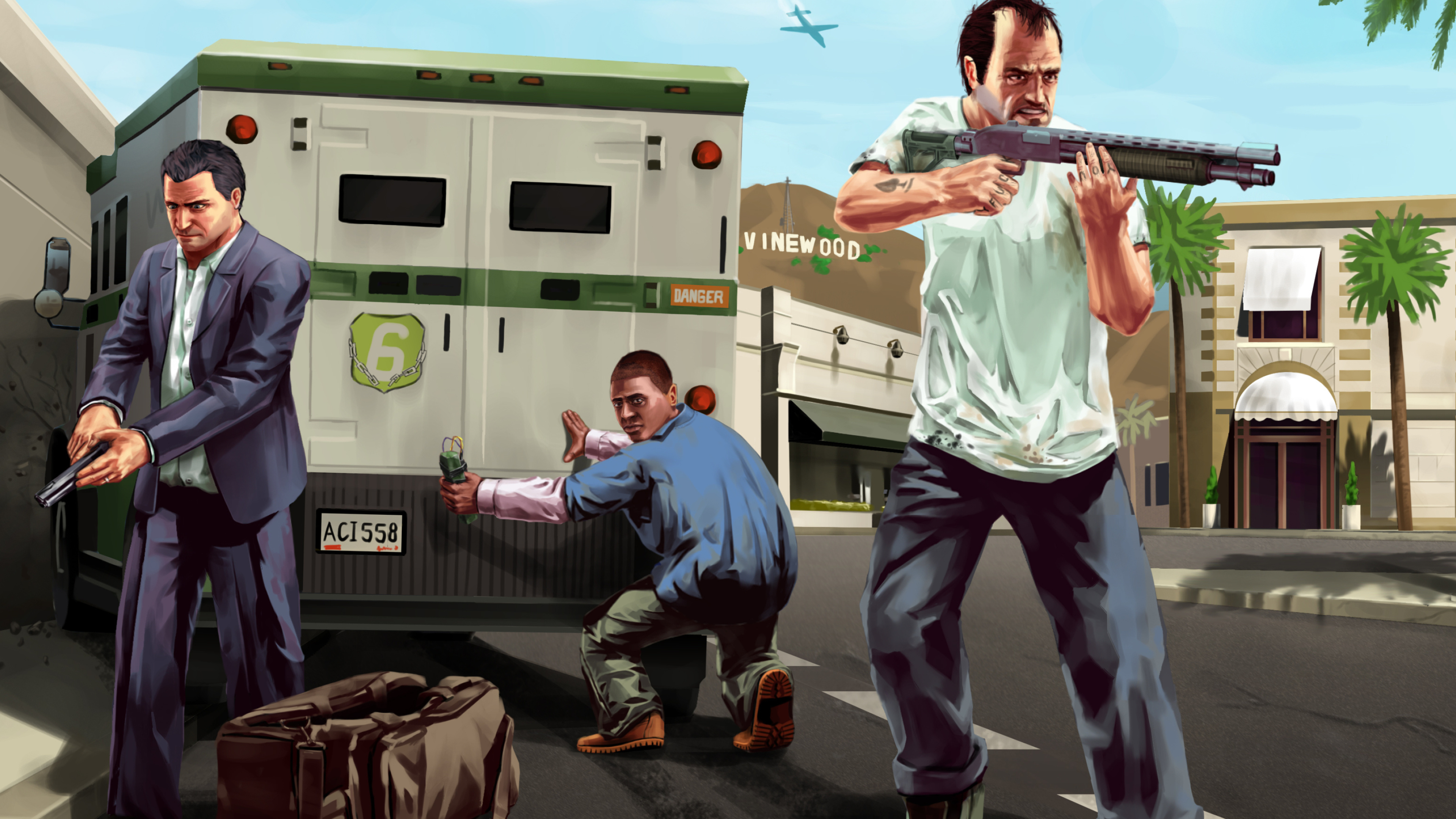 GTA anticipation, Next-gen gaming, Riveting gameplay, Waiting for the sequel, 3840x2160 4K Desktop