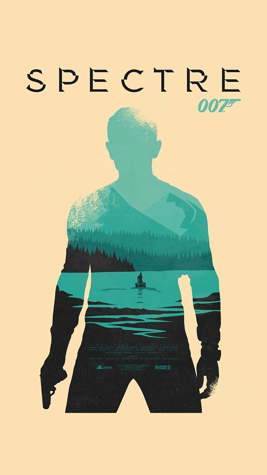 James Bond Spectre, Sleek wallpapers, Thrilling action, Daniel Craig, 1080x1920 Full HD Phone