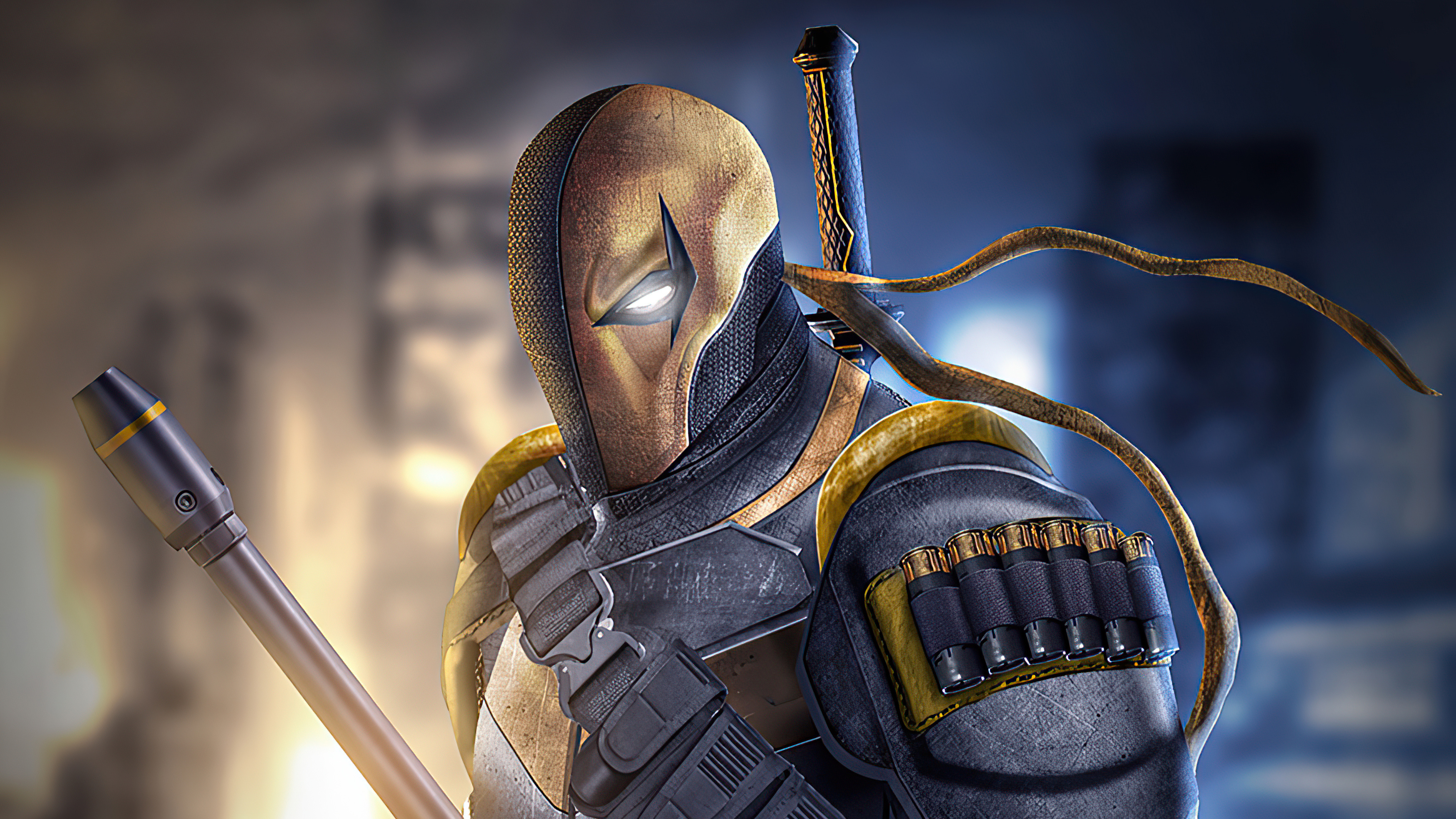 Deathstroke, 2020 art, High-resolution images, 3500x1970 HD Desktop