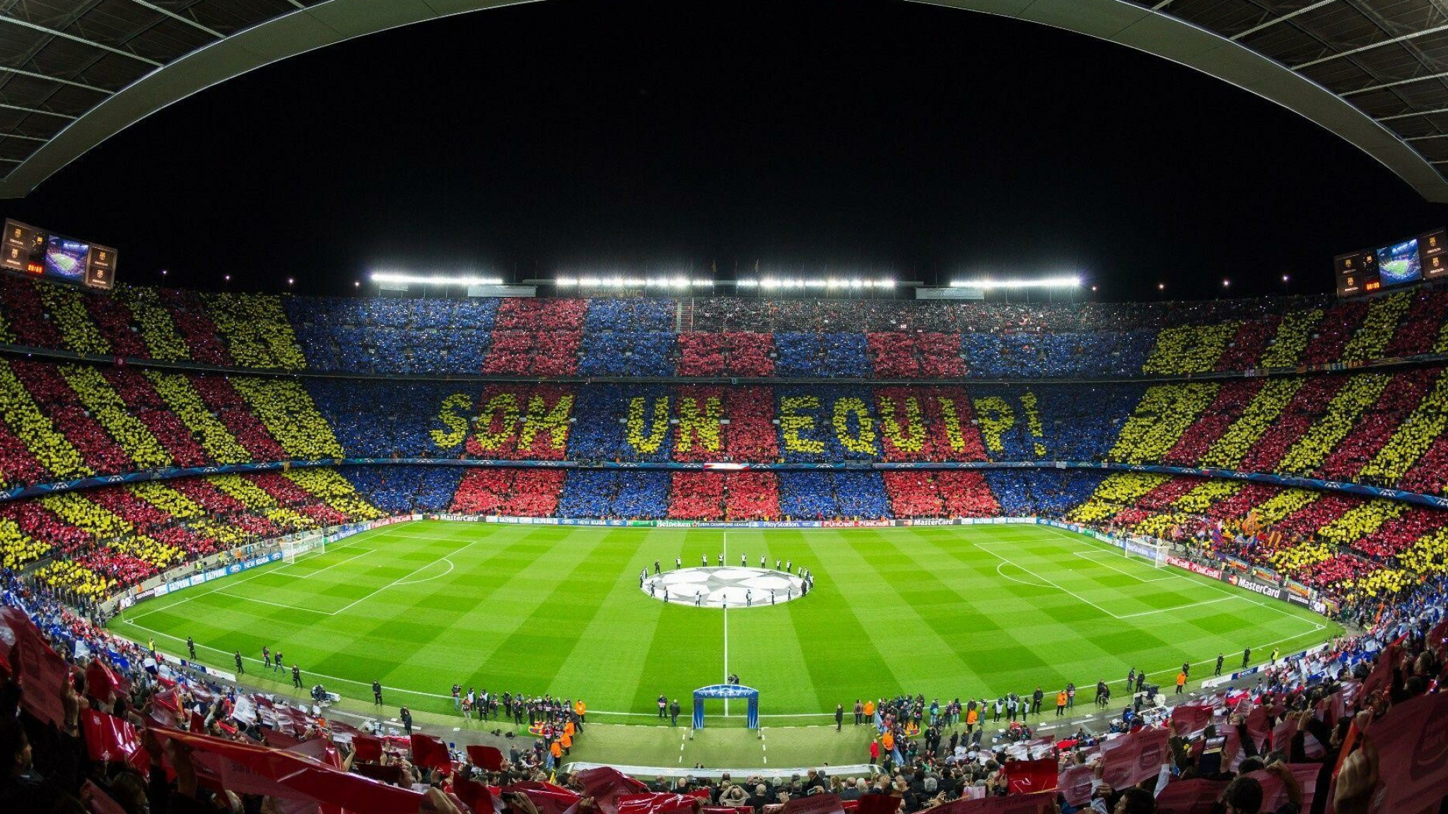 FC Barcelona, Stadium wallpapers, Home ground, FCB fans, 2050x1160 HD Desktop