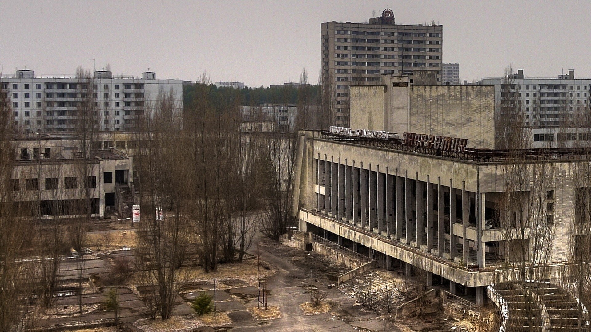 Ghost Town, Pripyat, Ukraine Chernobyl wallpaper, 1920x1080 Full HD Desktop