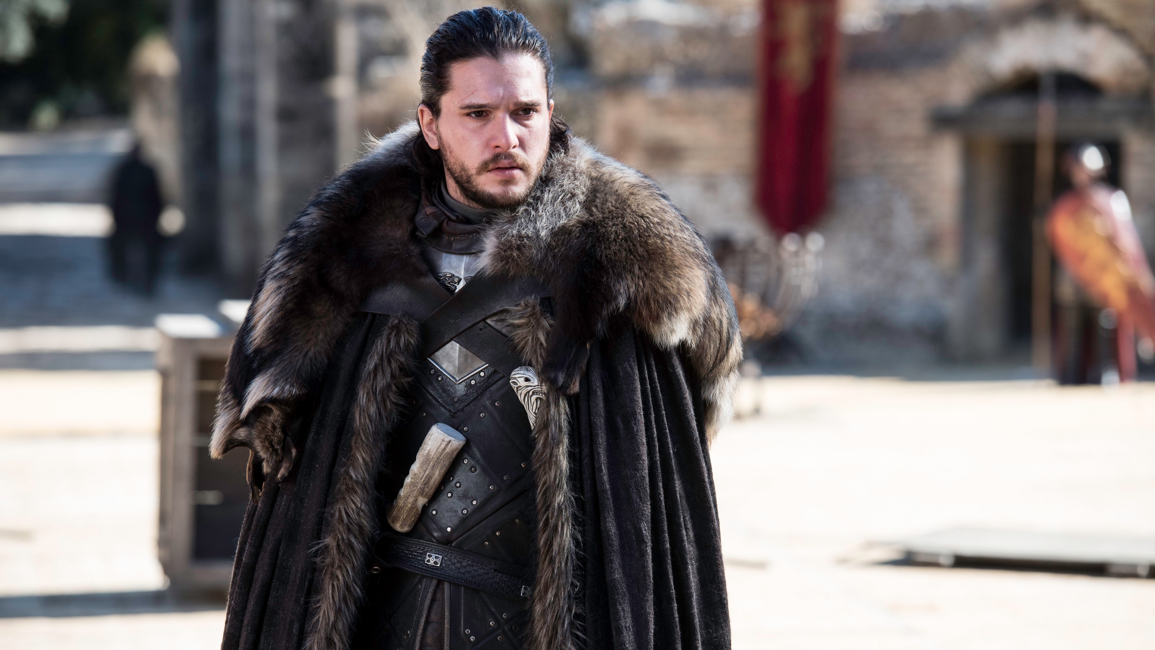 Kit Harington, TV shows, Game of Thrones, Season 7, 3840x2160 4K Desktop