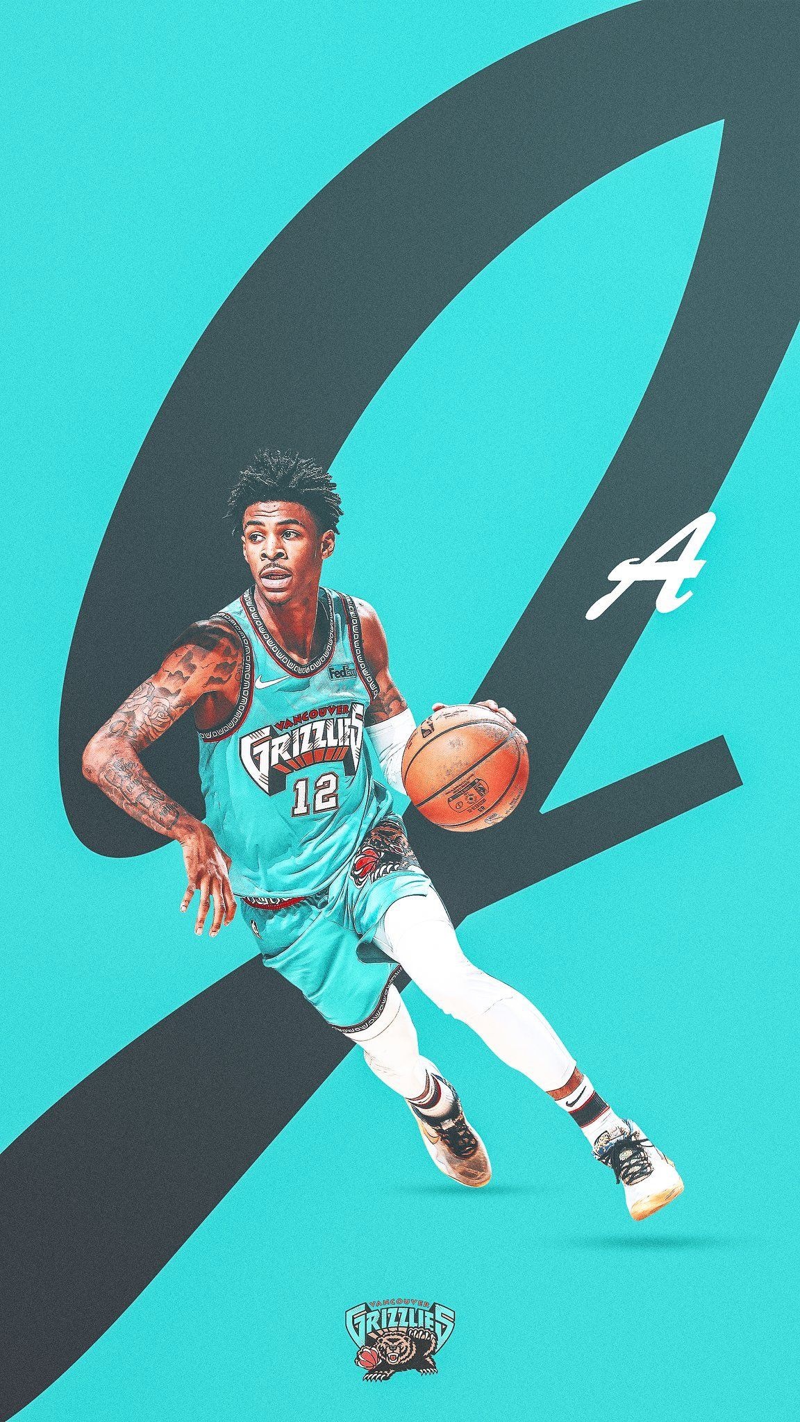 Ja Morant, NBA basketball art, Wallpapers, Pictures, 1160x2050 HD Phone